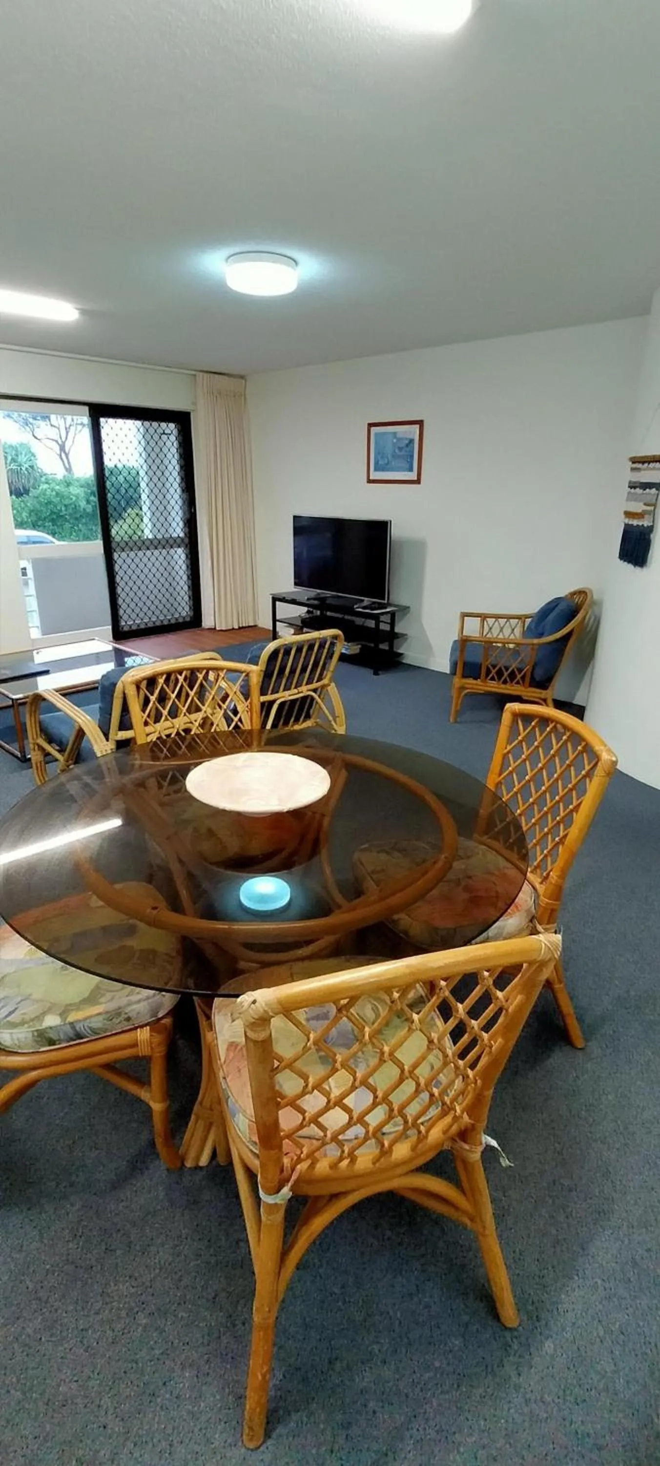 Living room in Camargue Beachfront Apartments