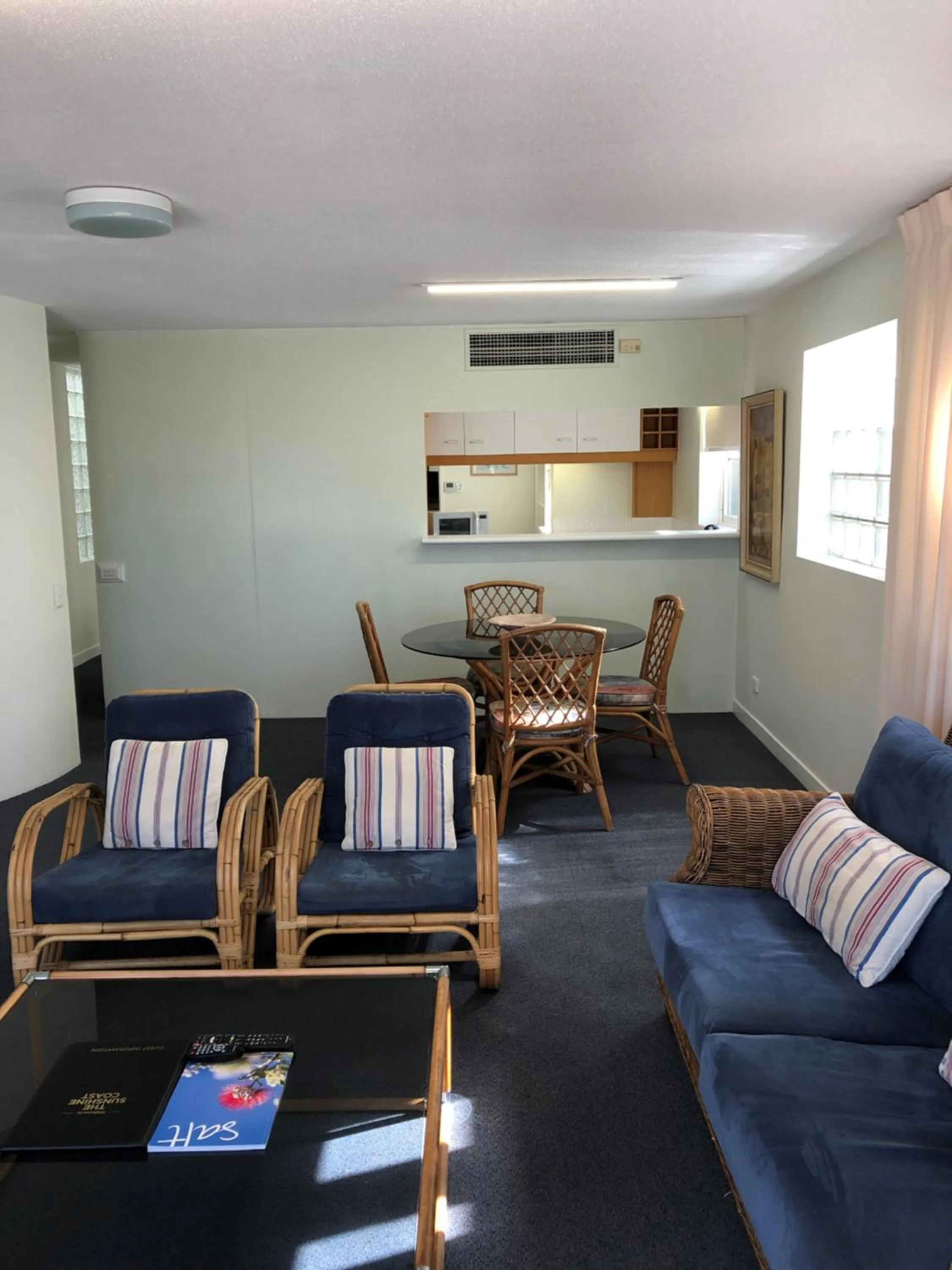 Living room in Camargue Beachfront Apartments