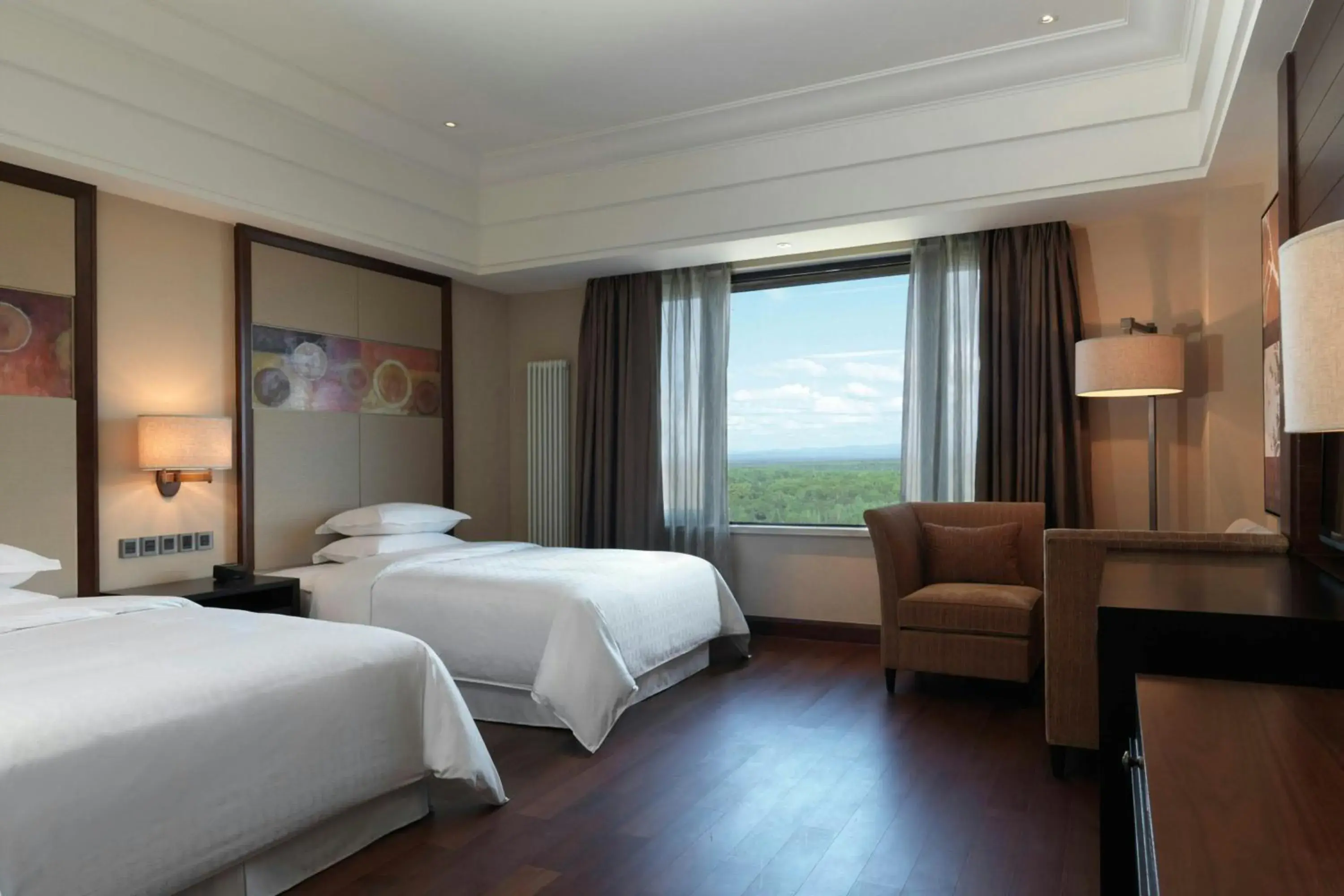 Deluxe Twin Room in Sheraton Changbaishan Resort Deluxe Twin Room in Sheraton Changbaishan Resort