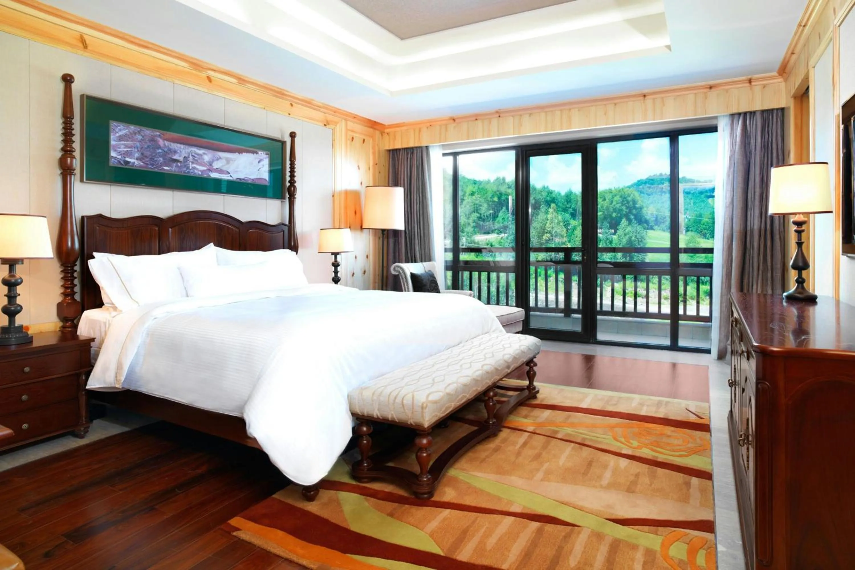 Photo of the whole room, Bed in The Westin Changbaishan Resort