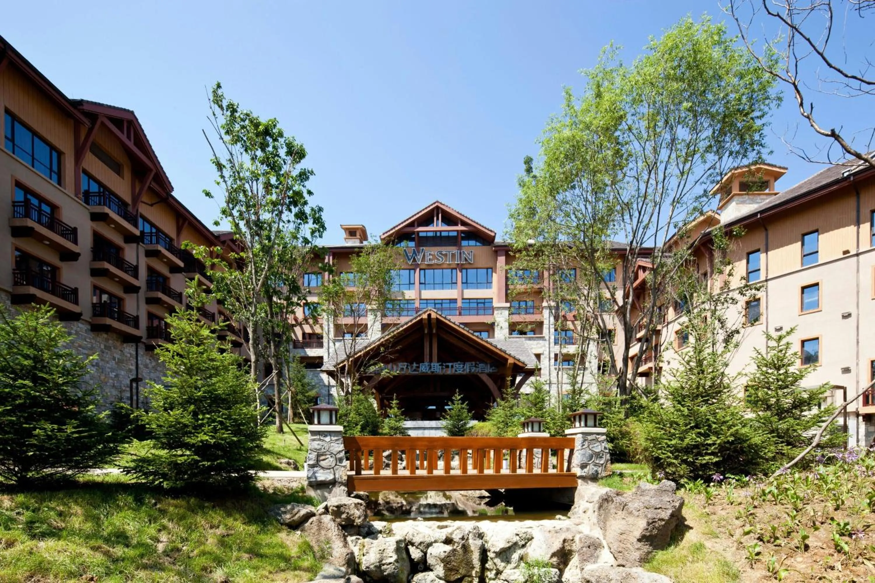Property building in The Westin Changbaishan Resort