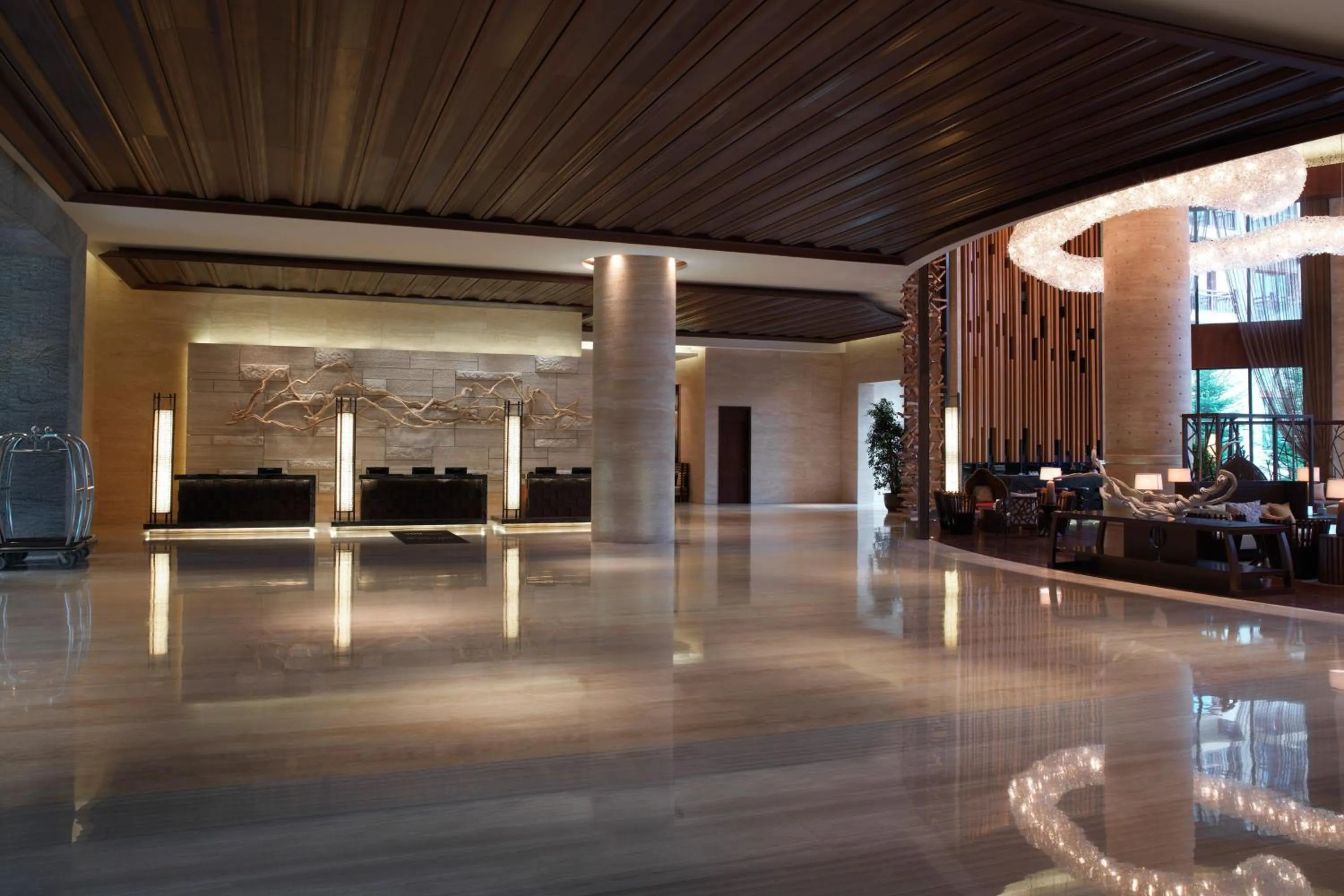 Lobby or reception in The Westin Changbaishan Resort