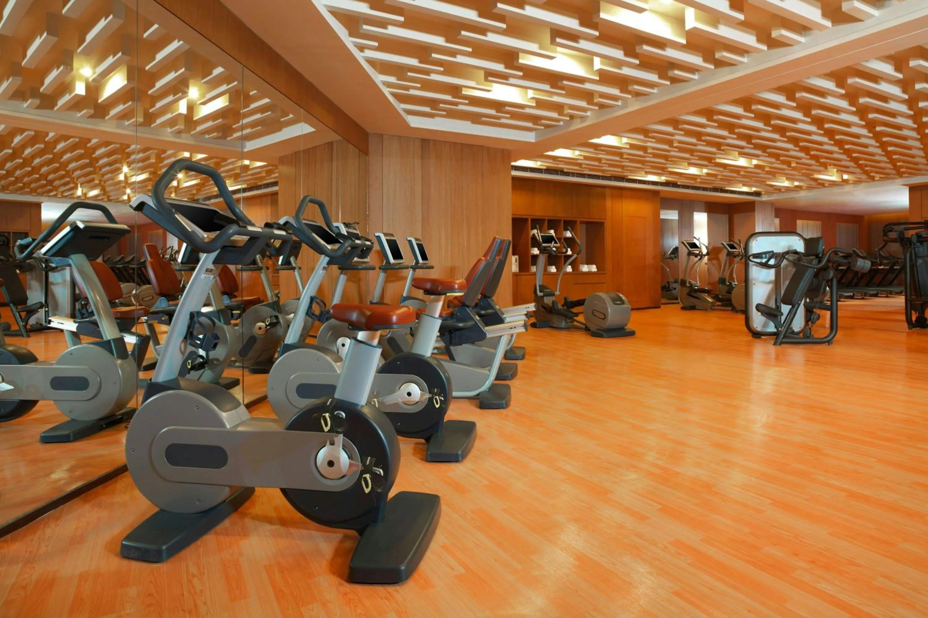 Fitness centre/facilities in The Westin Changbaishan Resort