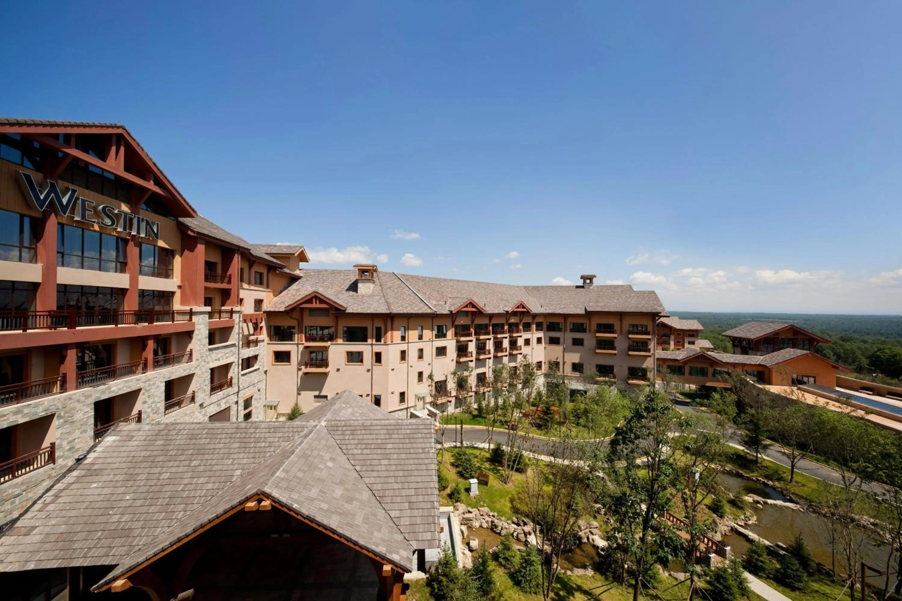 Property building in The Westin Changbaishan Resort