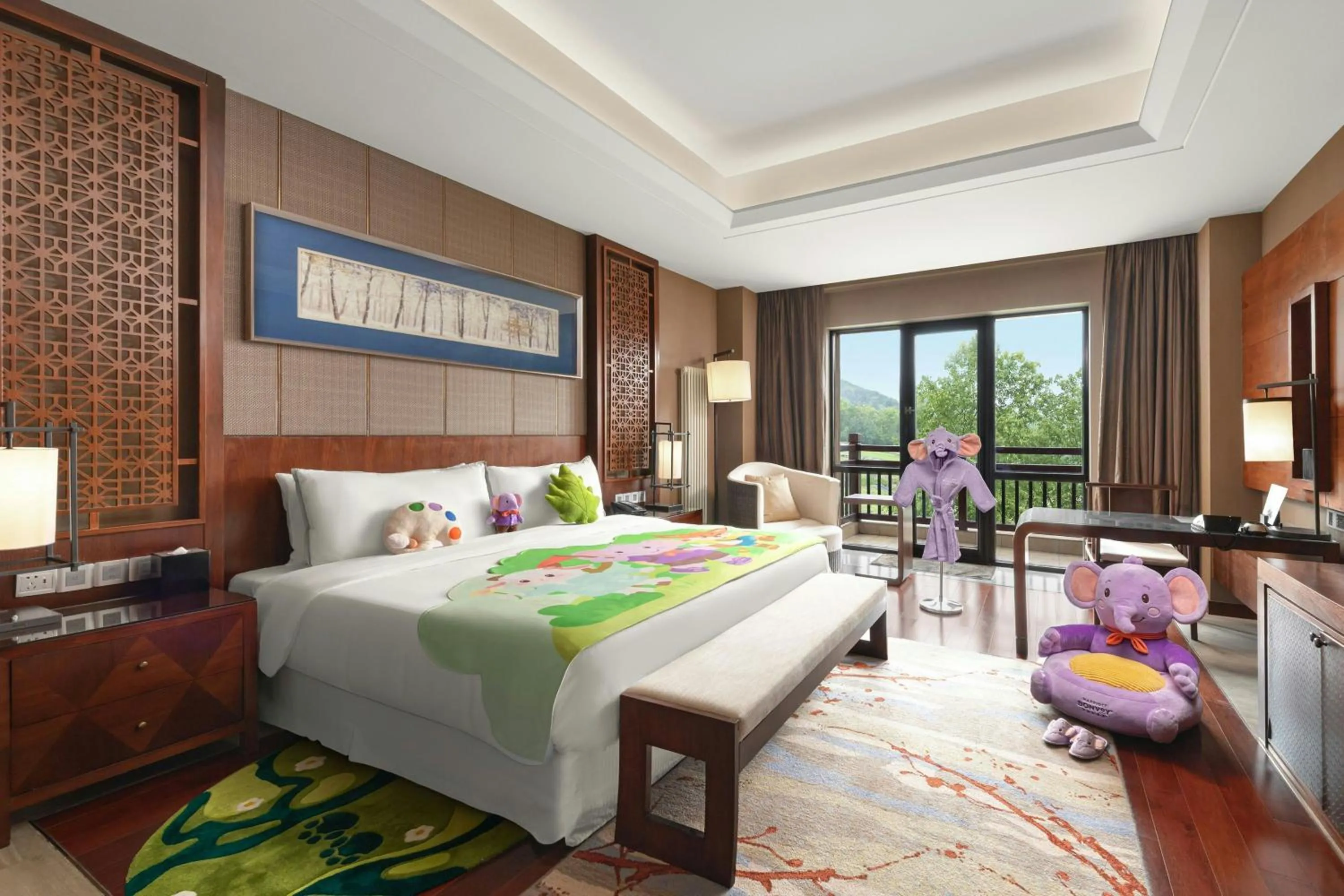 Photo of the whole room, Bed in The Westin Changbaishan Resort