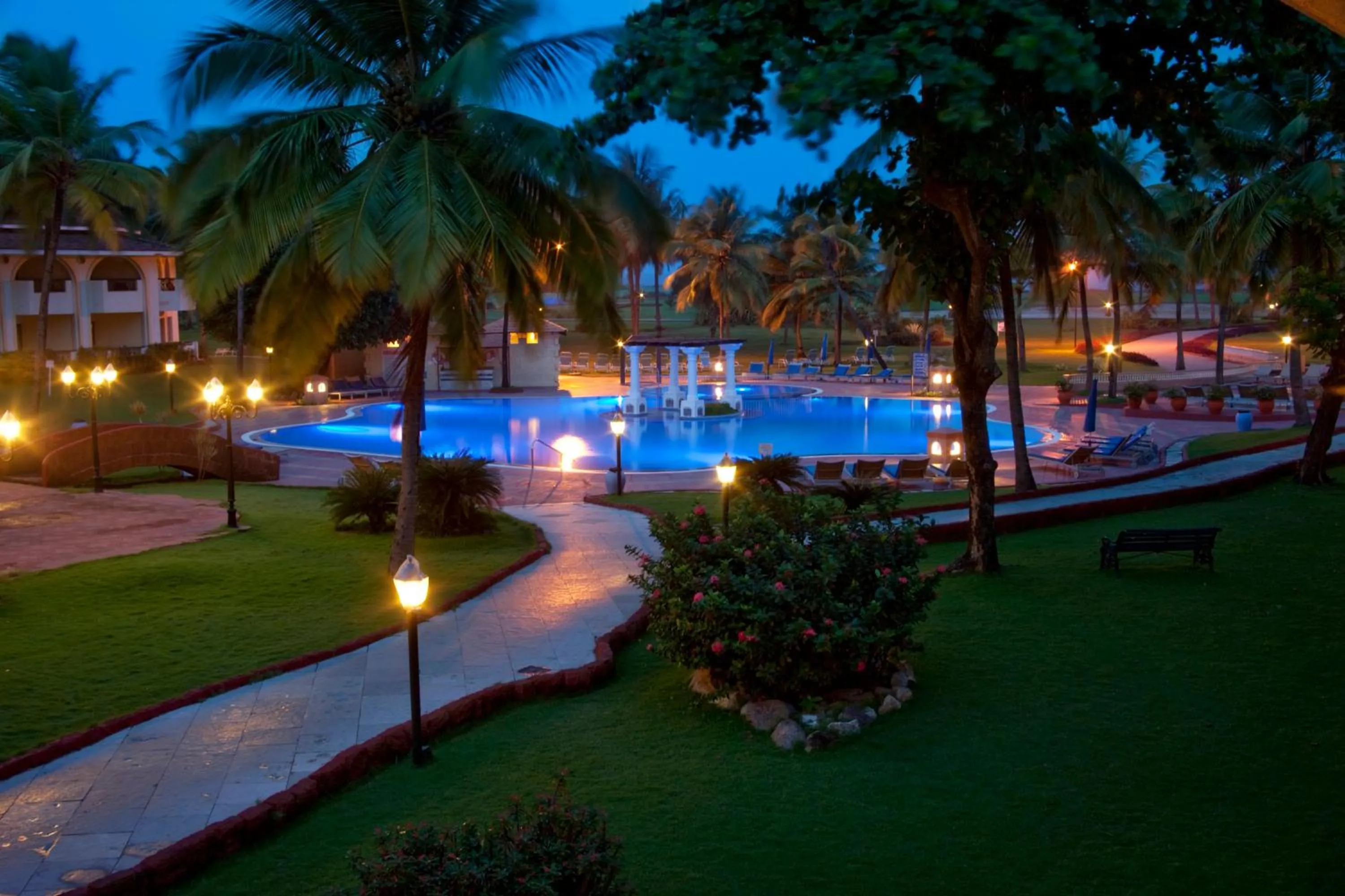 Swimming pool in Holiday Inn Resort Goa by IHG