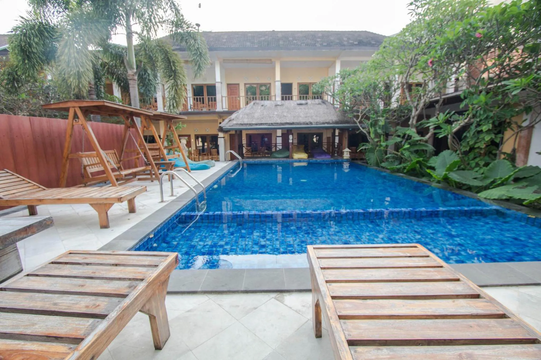 Swimming pool in Central Inn Senggigi
