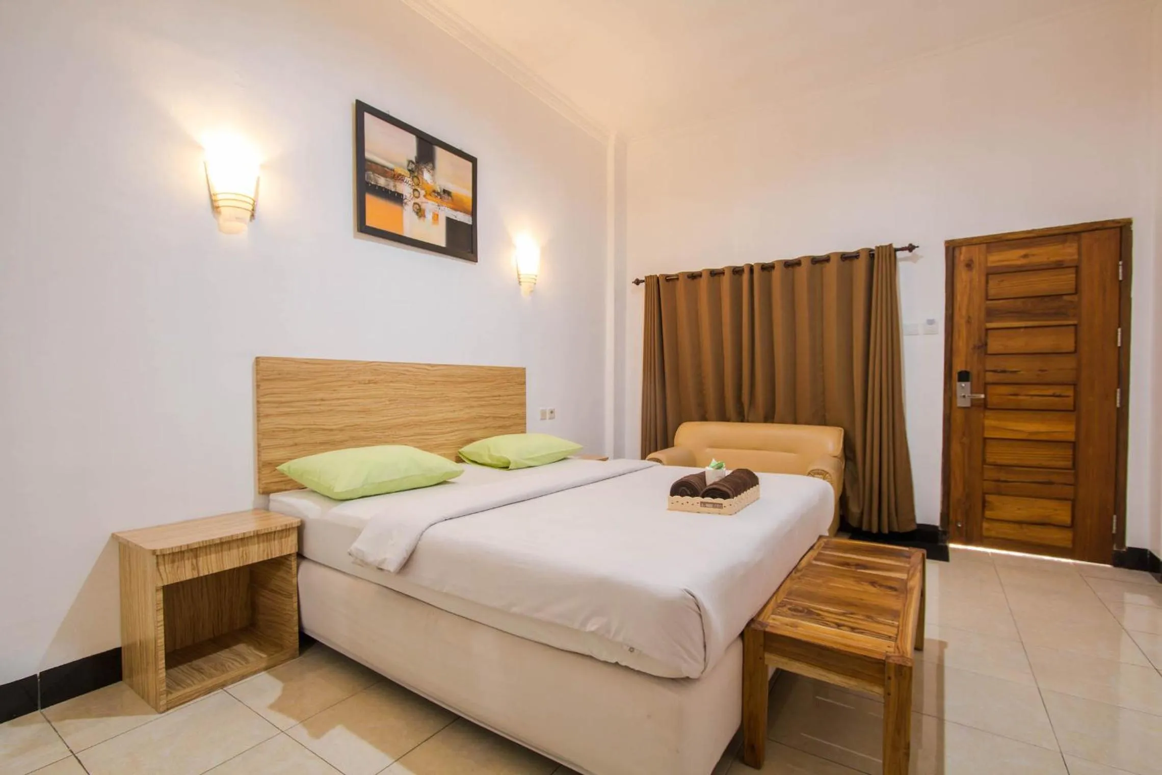 Bed in Central Inn Senggigi
