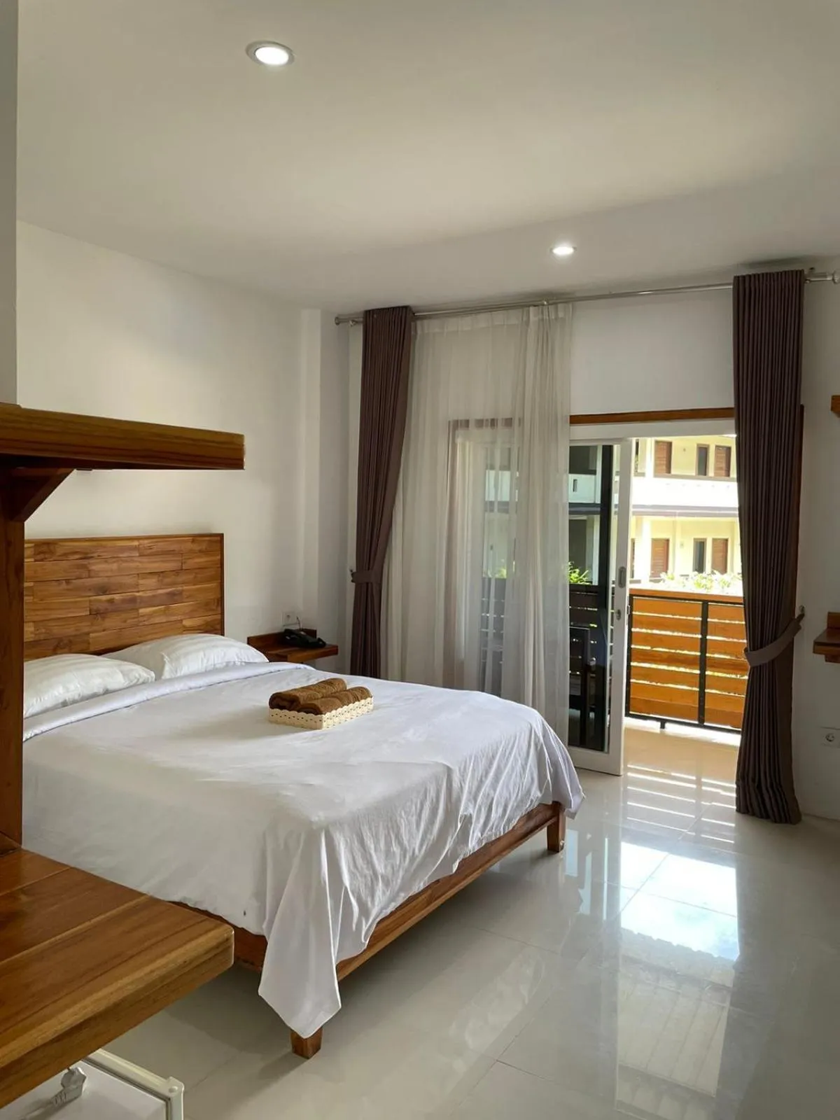 Bed in Central Inn Senggigi