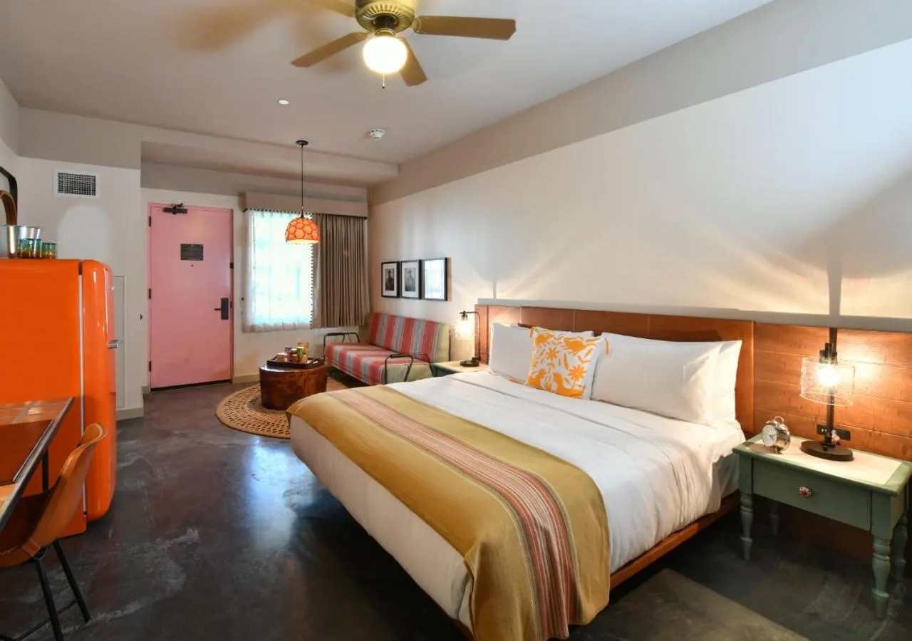 Bed in Texican Court, by Valencia Hotel Collection