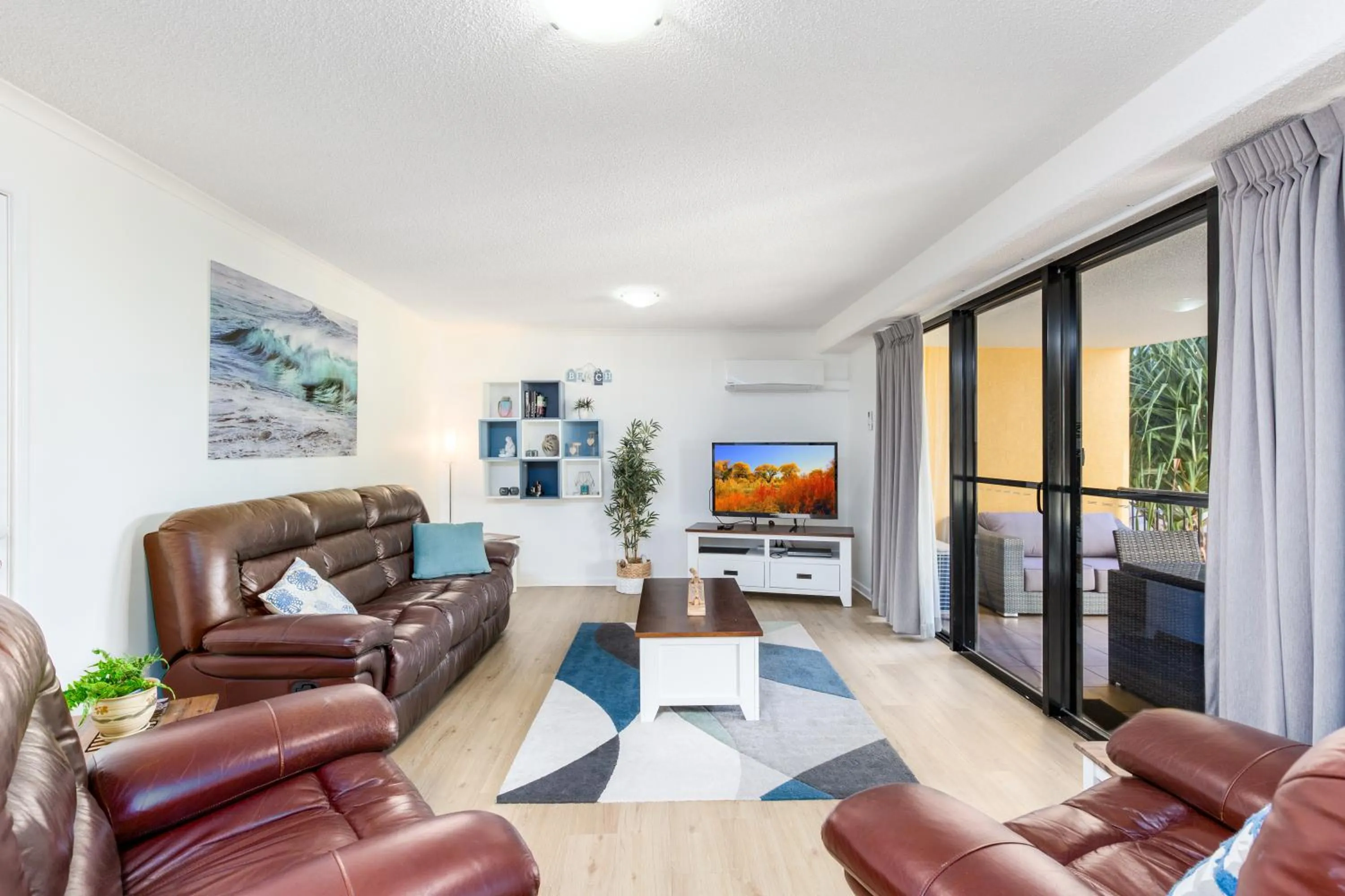 Living room in Marcoola Beach Resort
