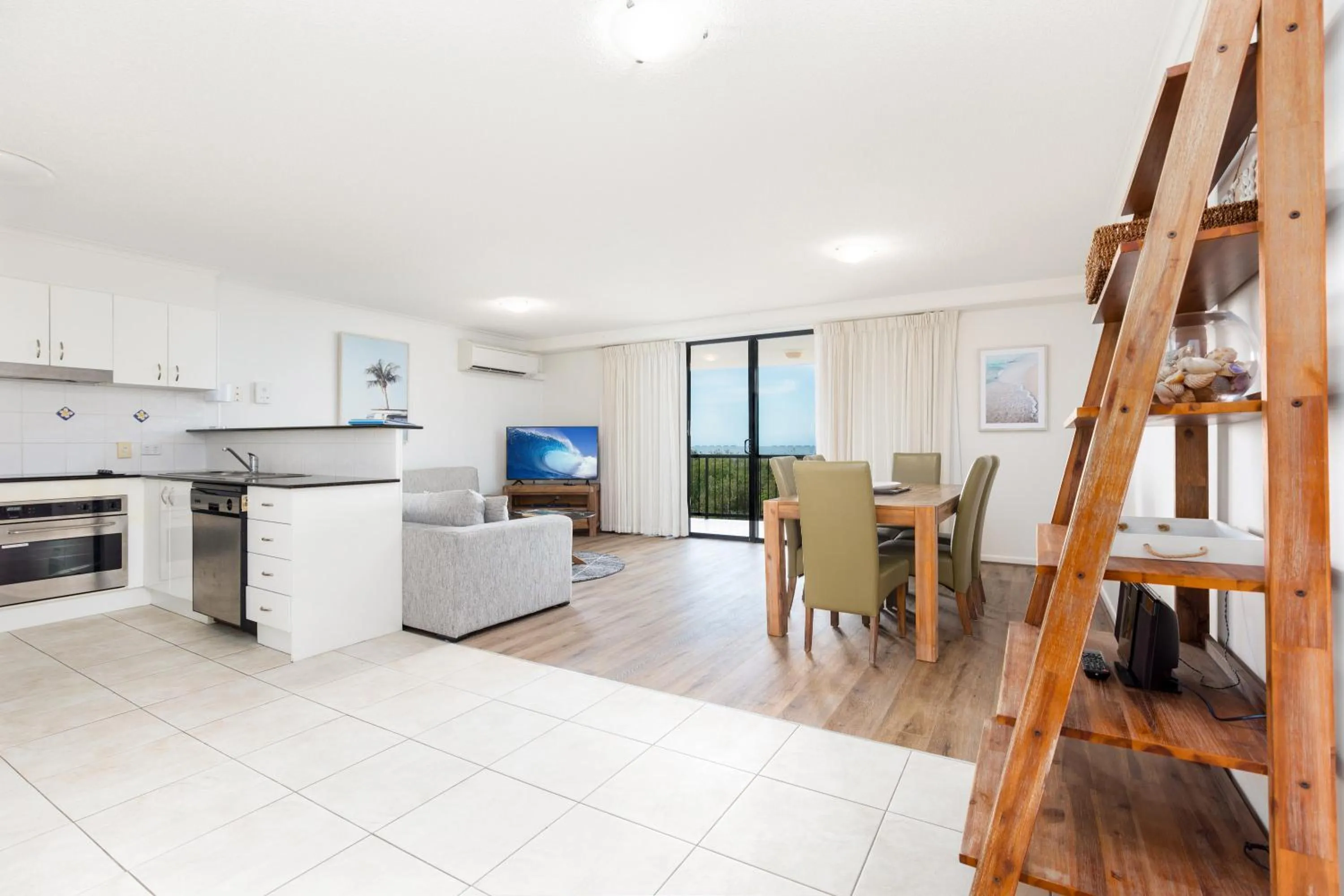 Living room in Marcoola Beach Resort