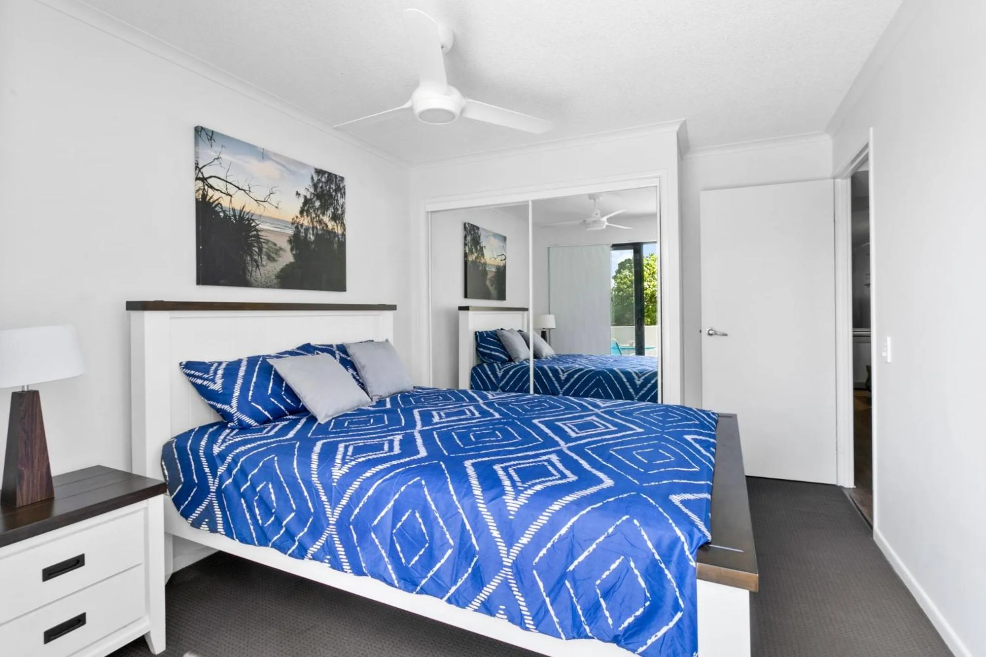 Bedroom, Bed in Marcoola Beach Resort