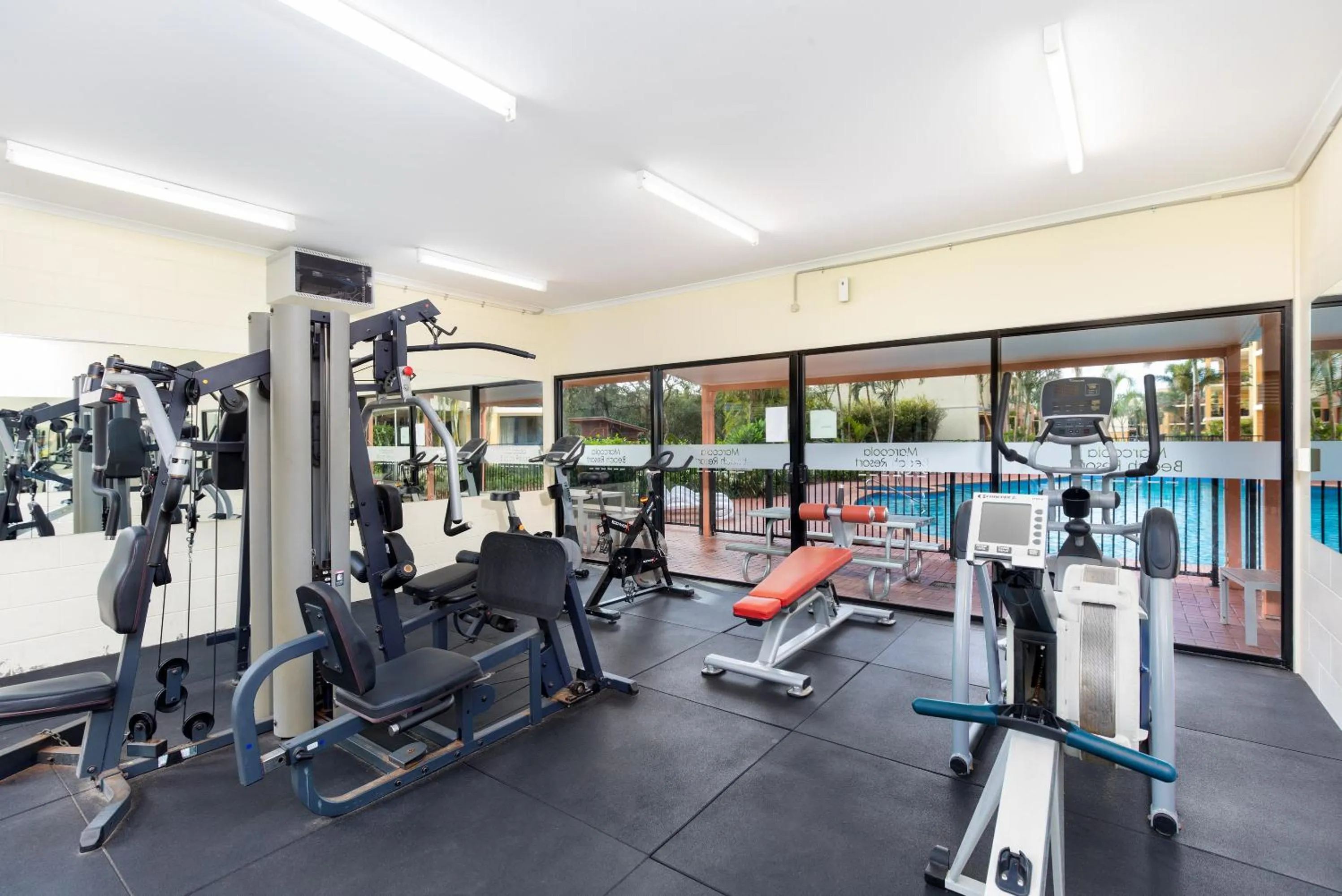 Fitness centre/facilities in Marcoola Beach Resort