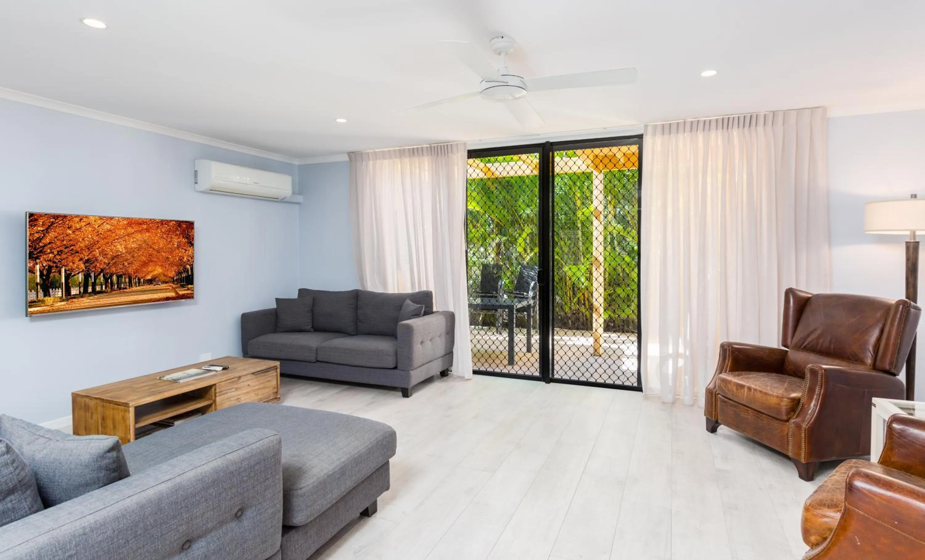 Living room in Marcoola Beach Resort