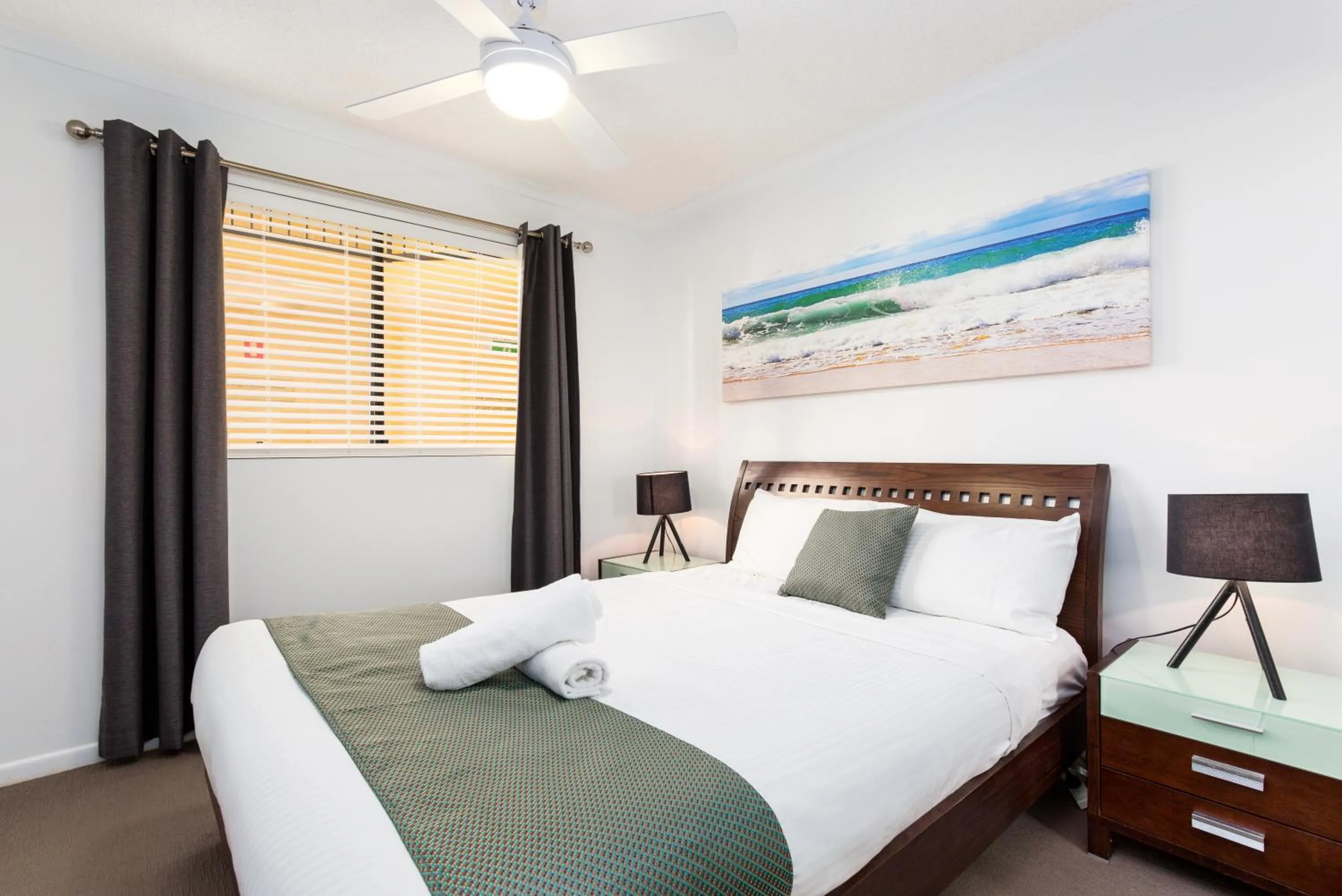 Bedroom, Bed in Marcoola Beach Resort