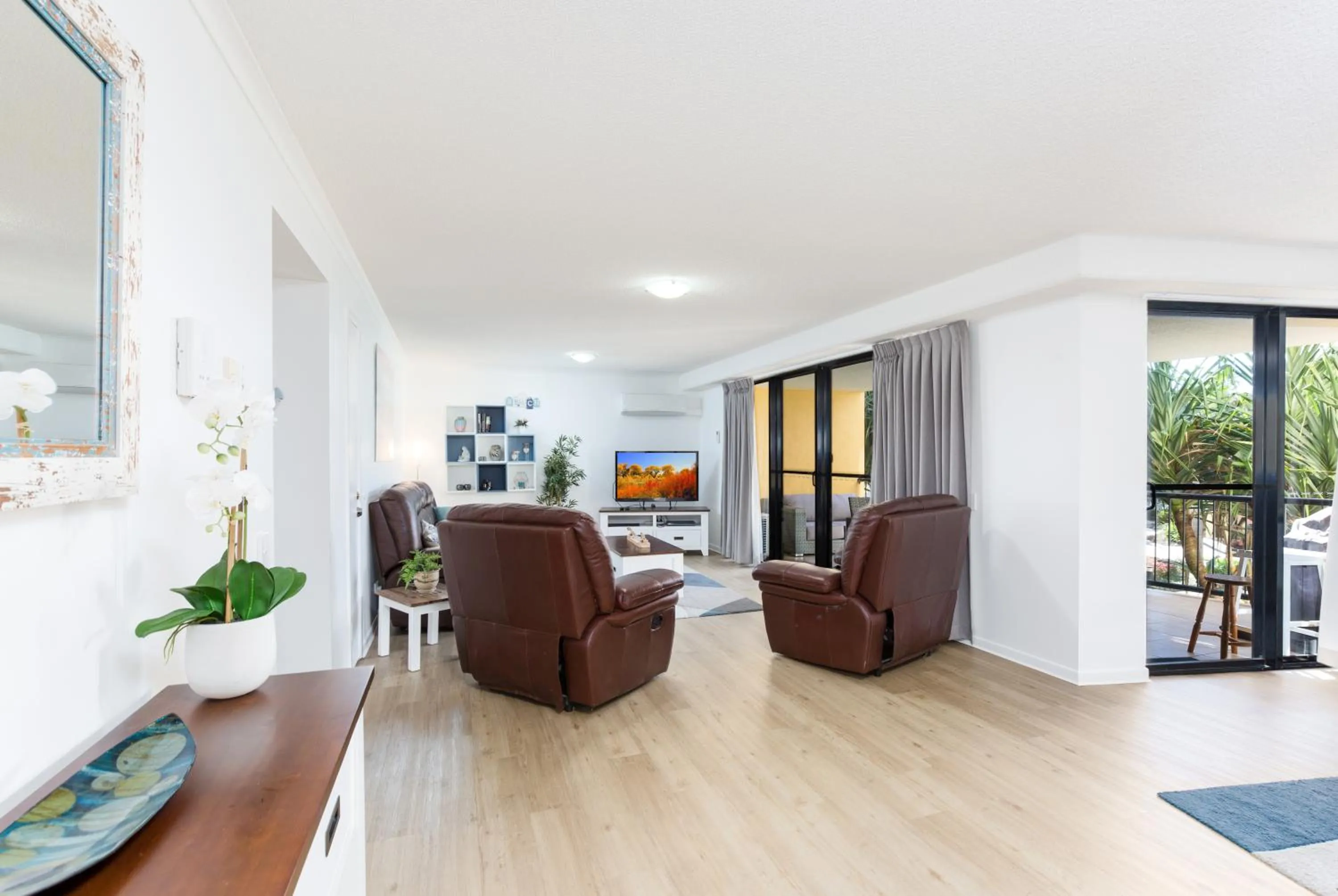 Living room in Marcoola Beach Resort