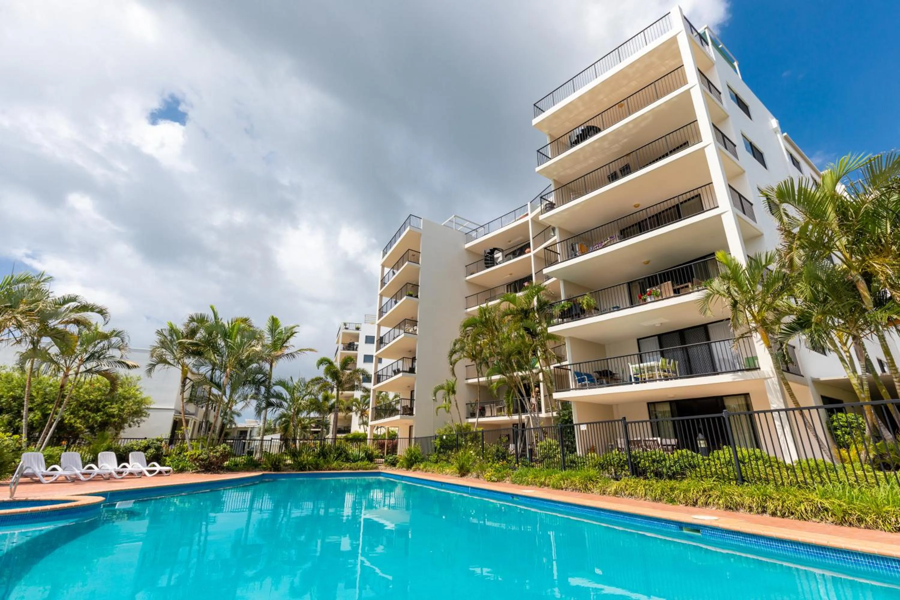 Swimming pool in Marcoola Beach Resort