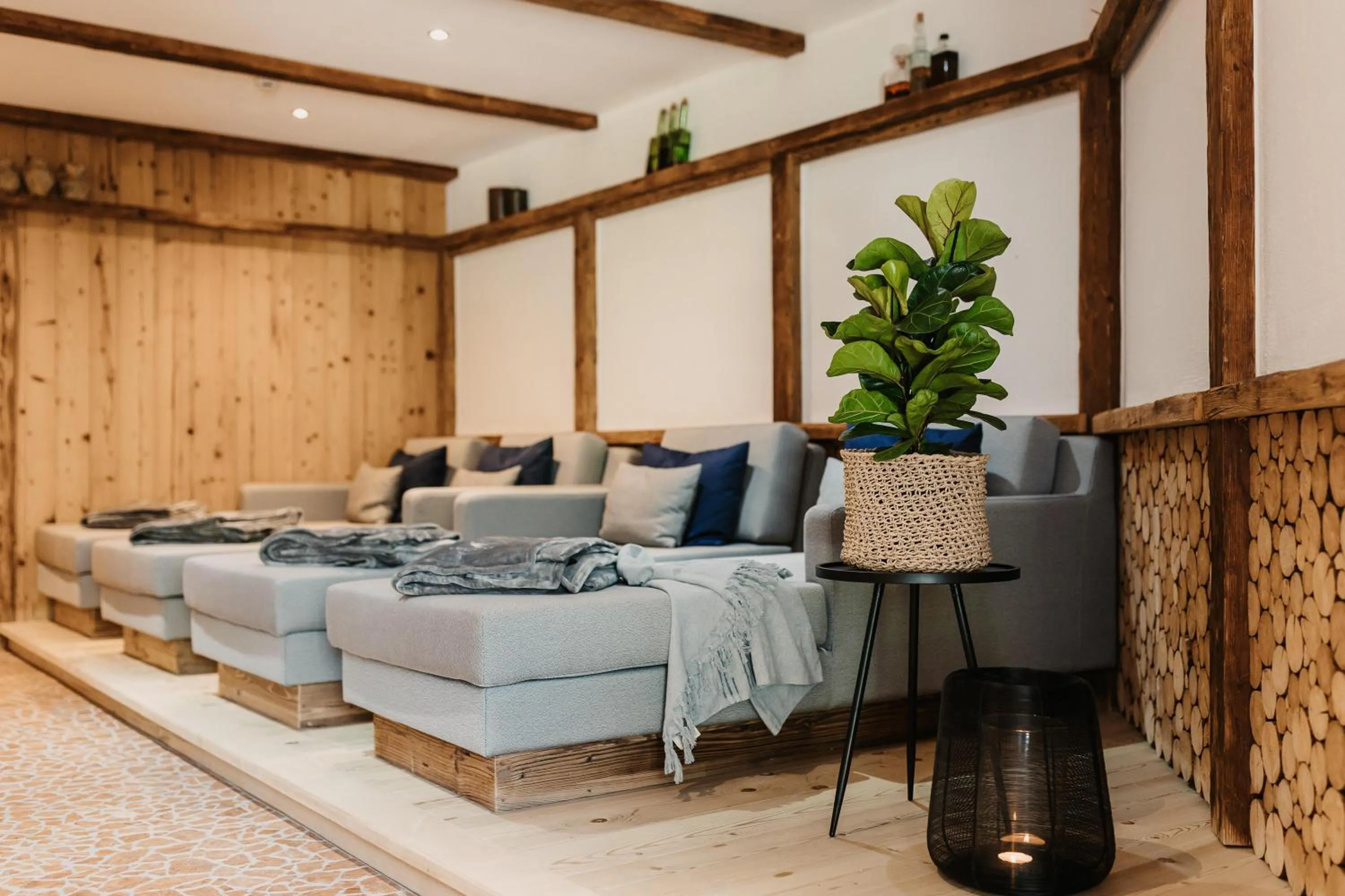 Sauna in Gut Berg Naturhotel