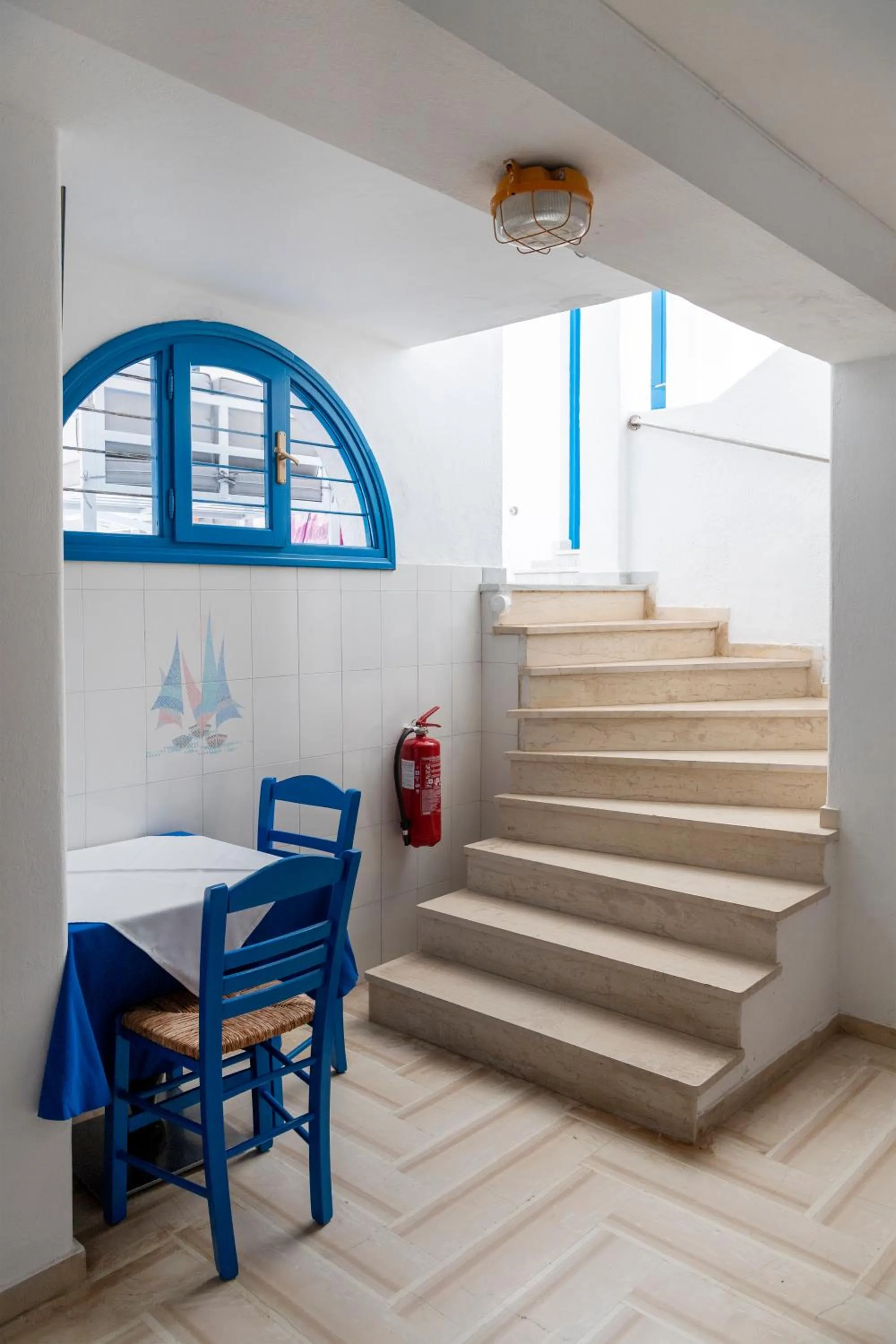 Patio in Ayeri Hotel