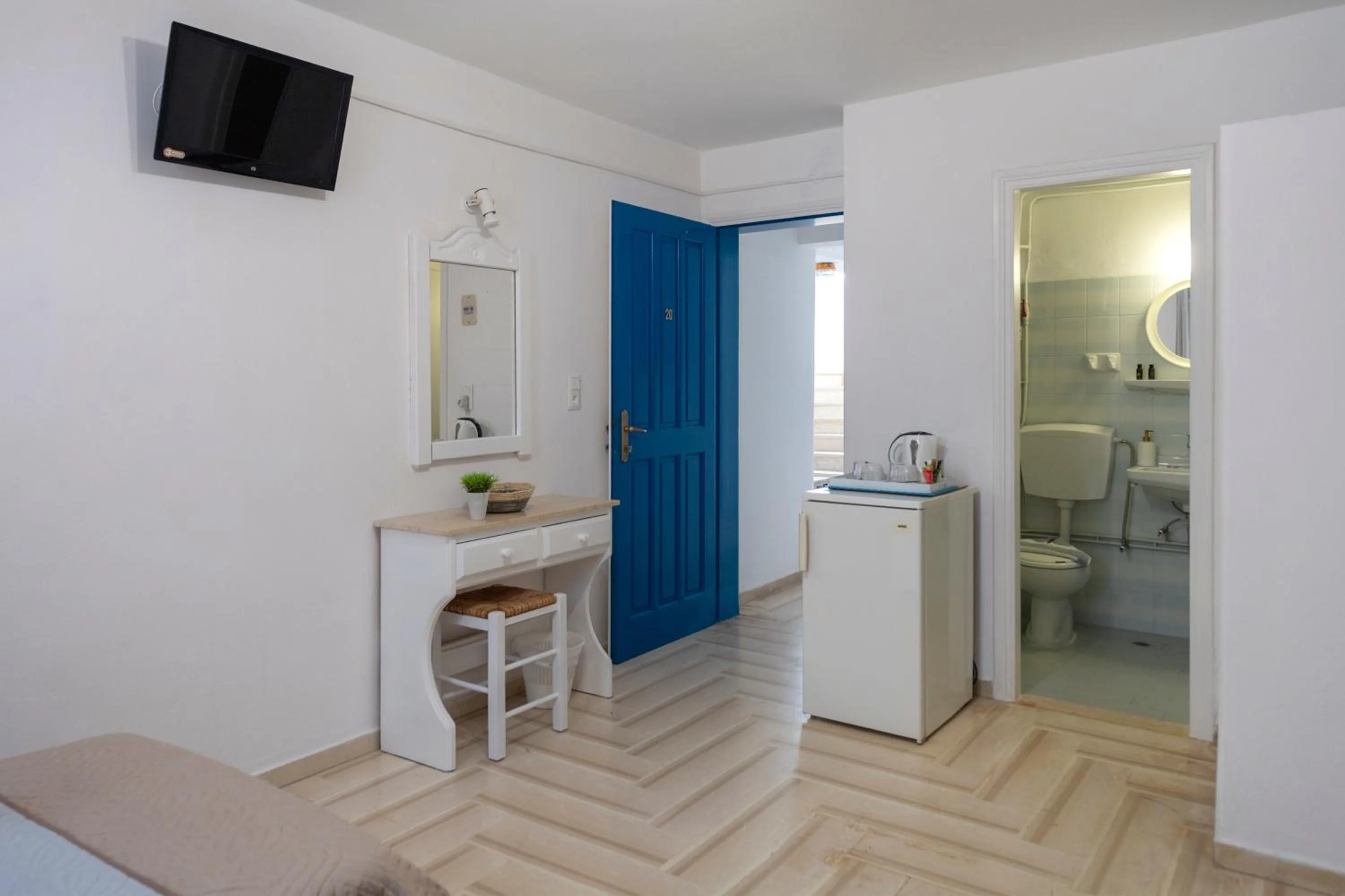 Bedroom in Ayeri Hotel