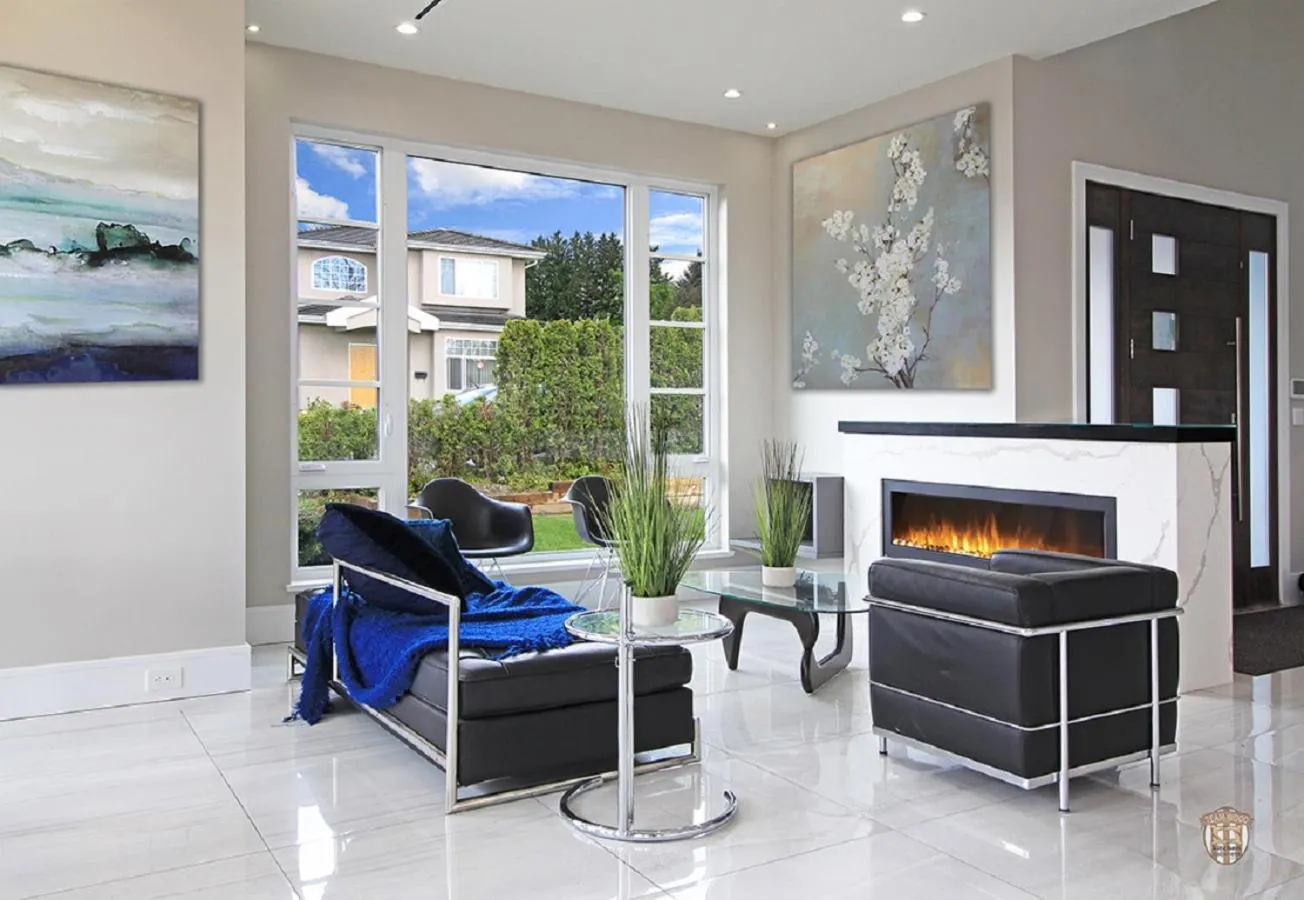 Living room in The Chateau
