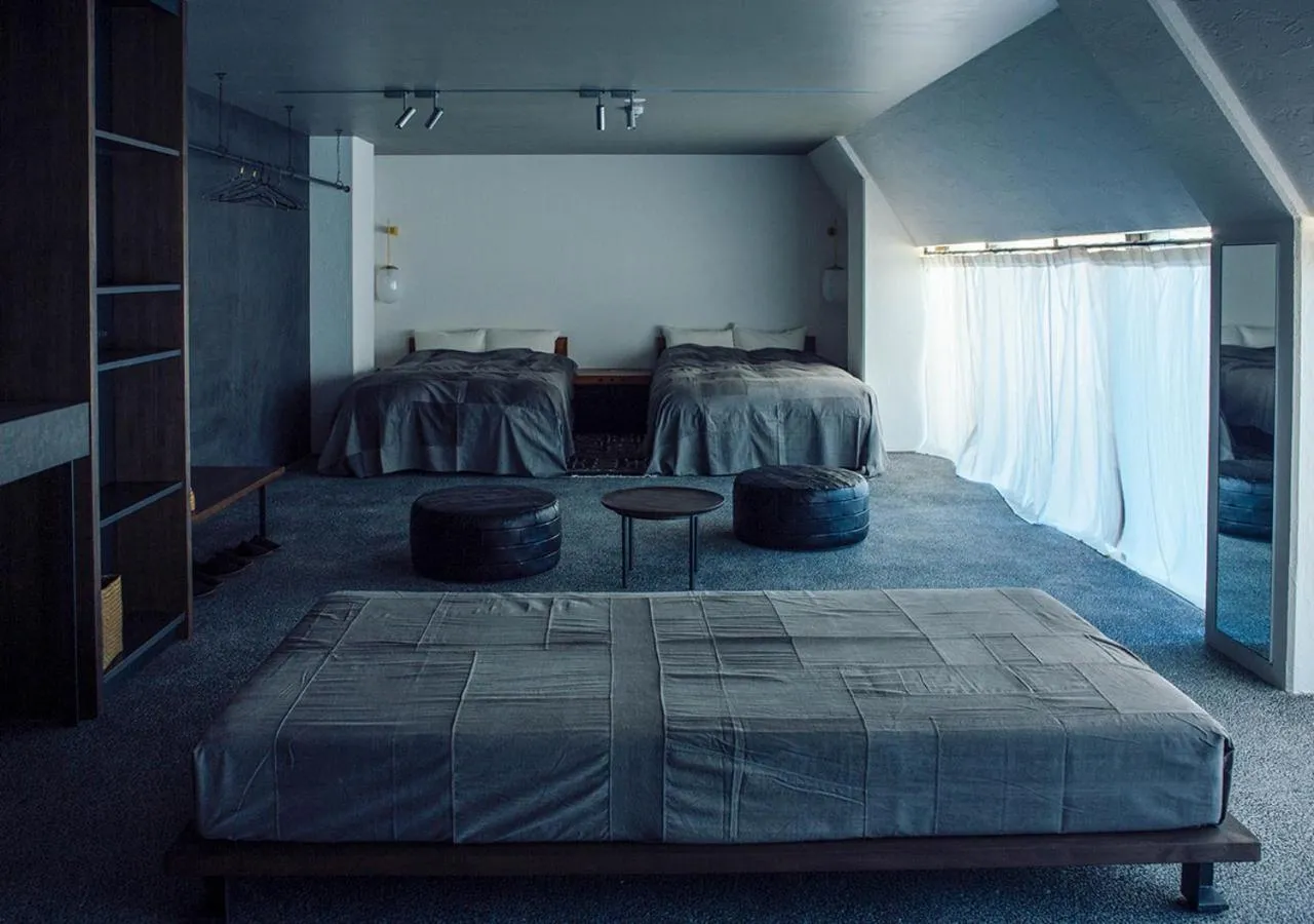 Seating area, Bed in Malda Kyoto