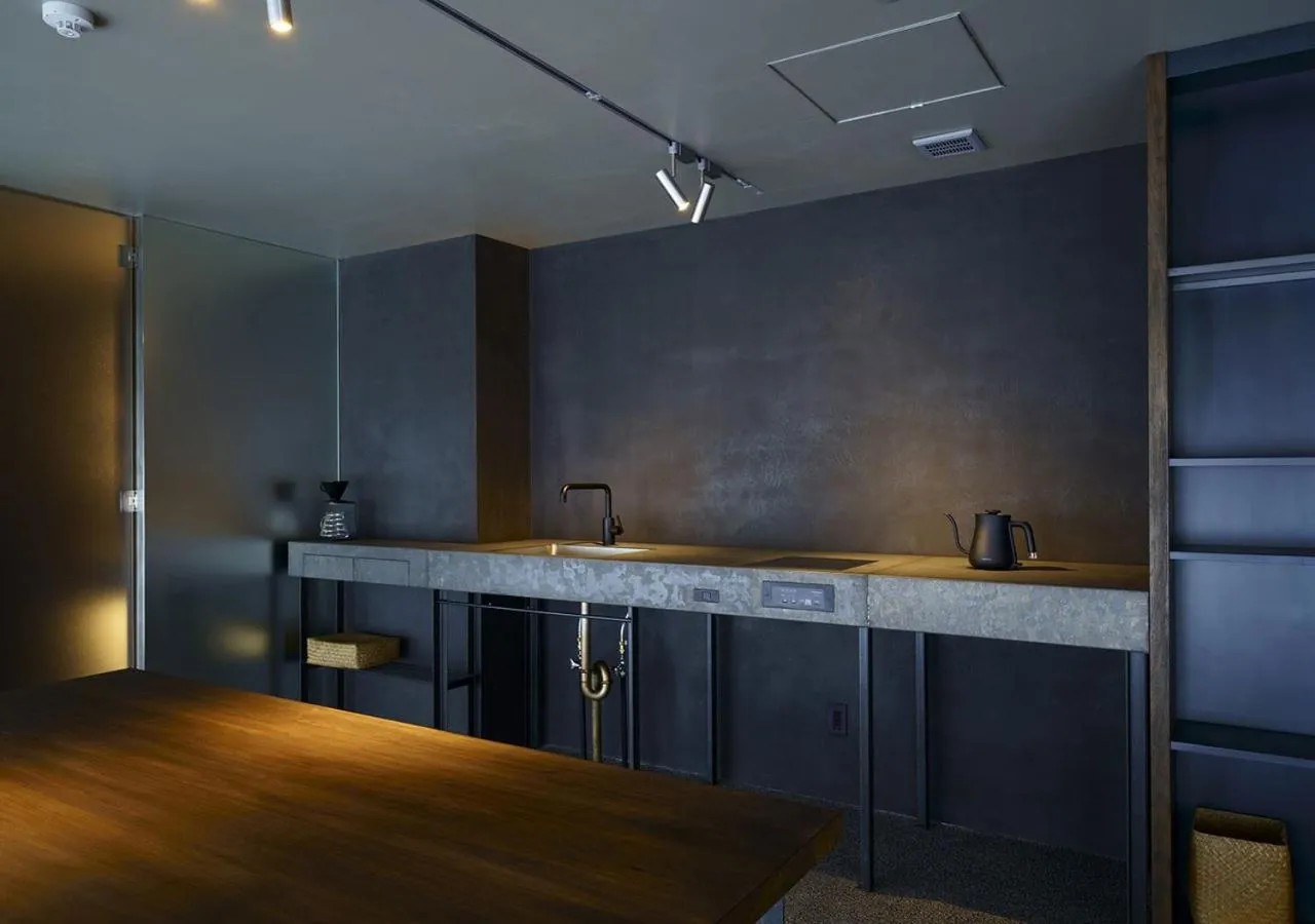 Kitchen or kitchenette in Malda Kyoto