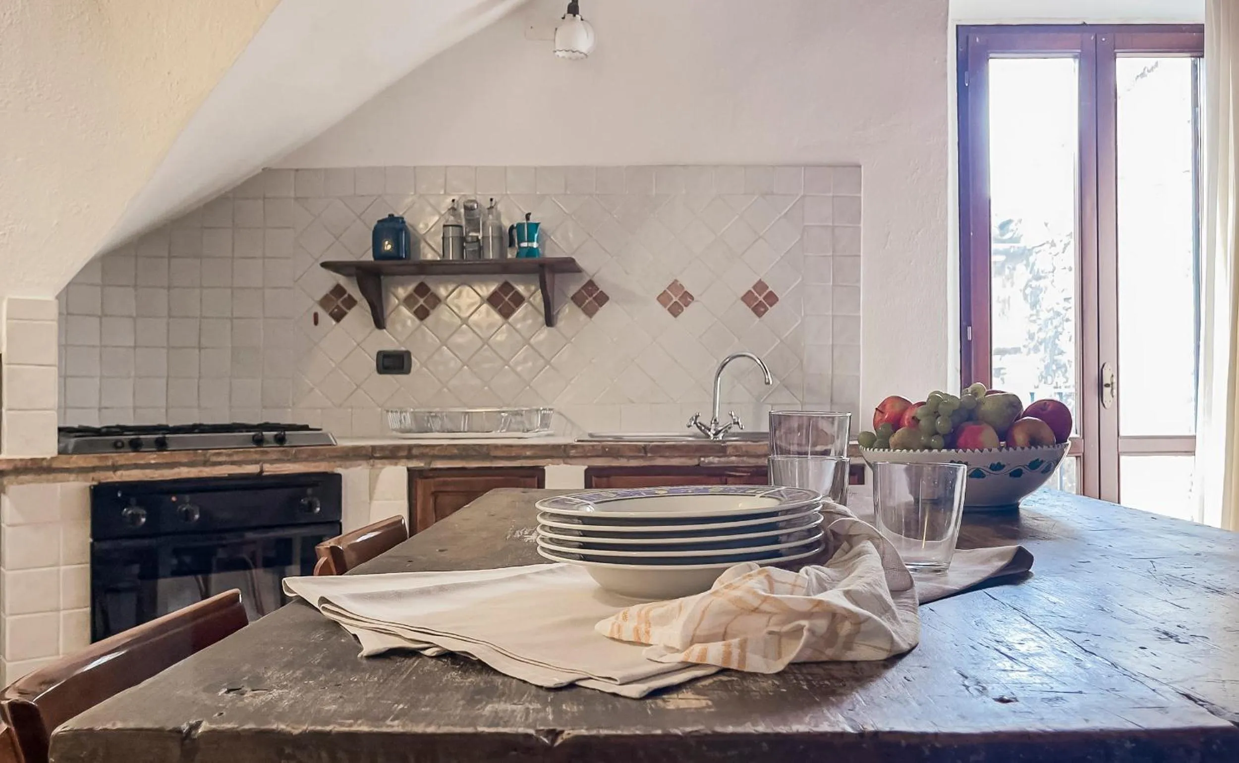 Kitchen or kitchenette in Borgo San Valentino