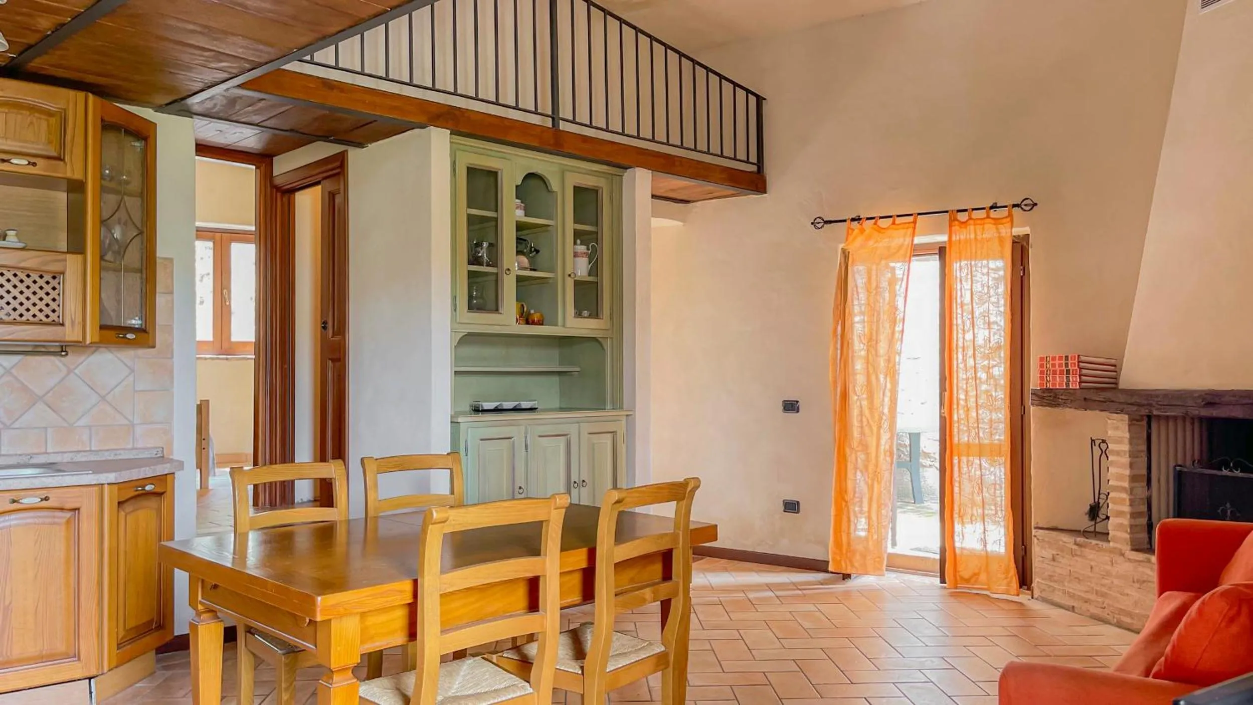 Kitchen or kitchenette in Borgo San Valentino