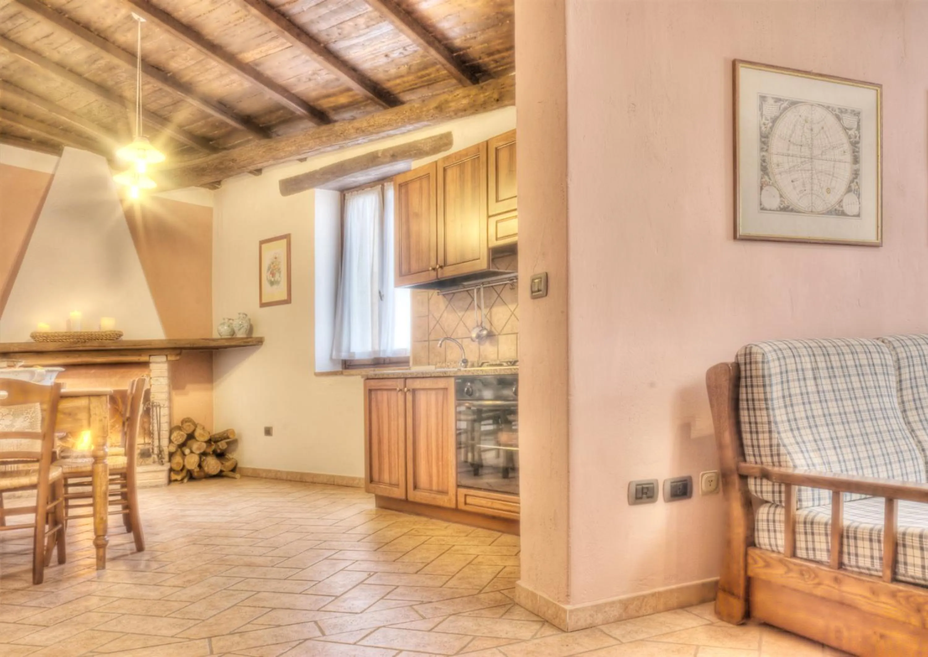 Kitchen or kitchenette in Borgo San Valentino