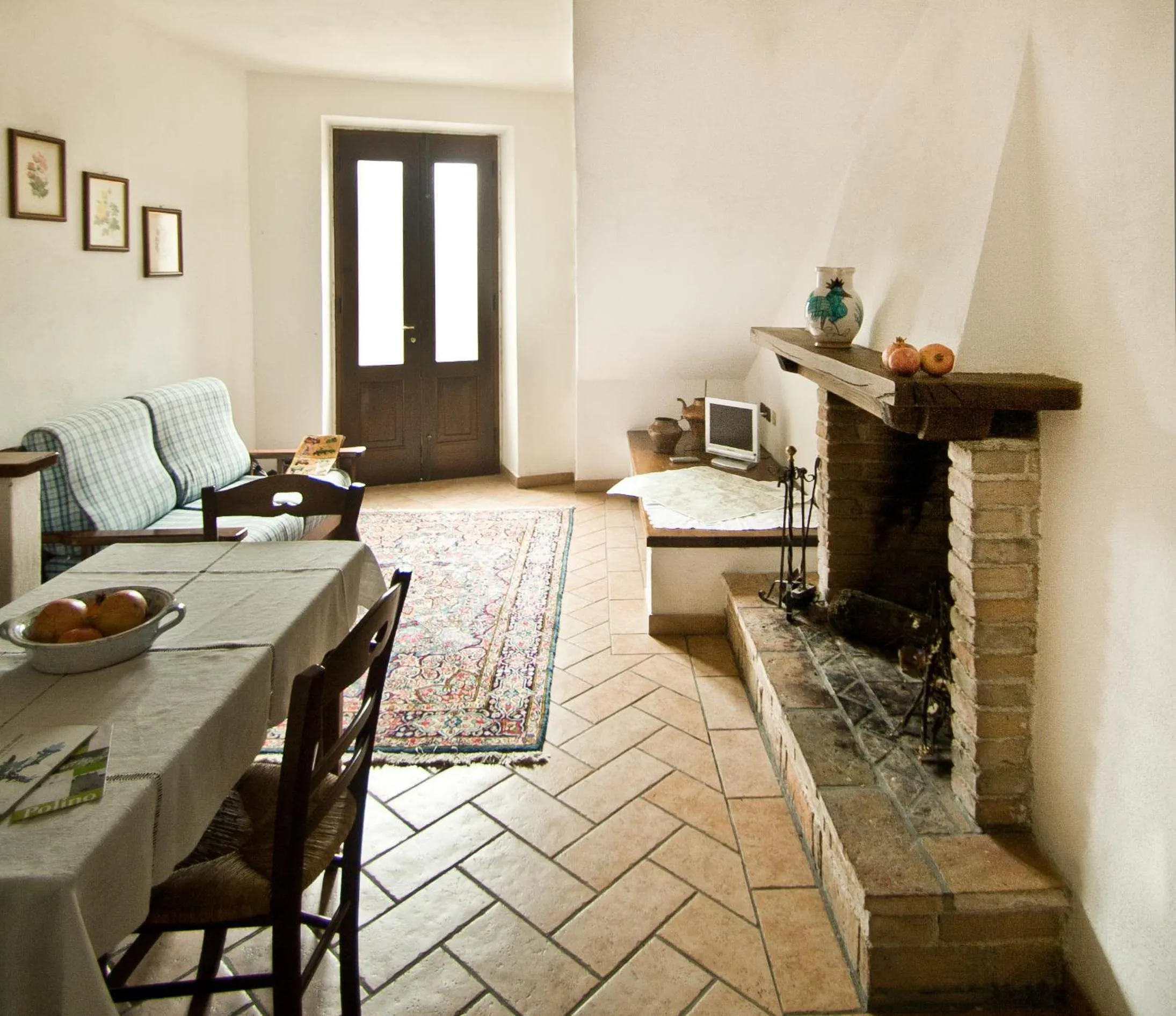 Living room in Borgo San Valentino