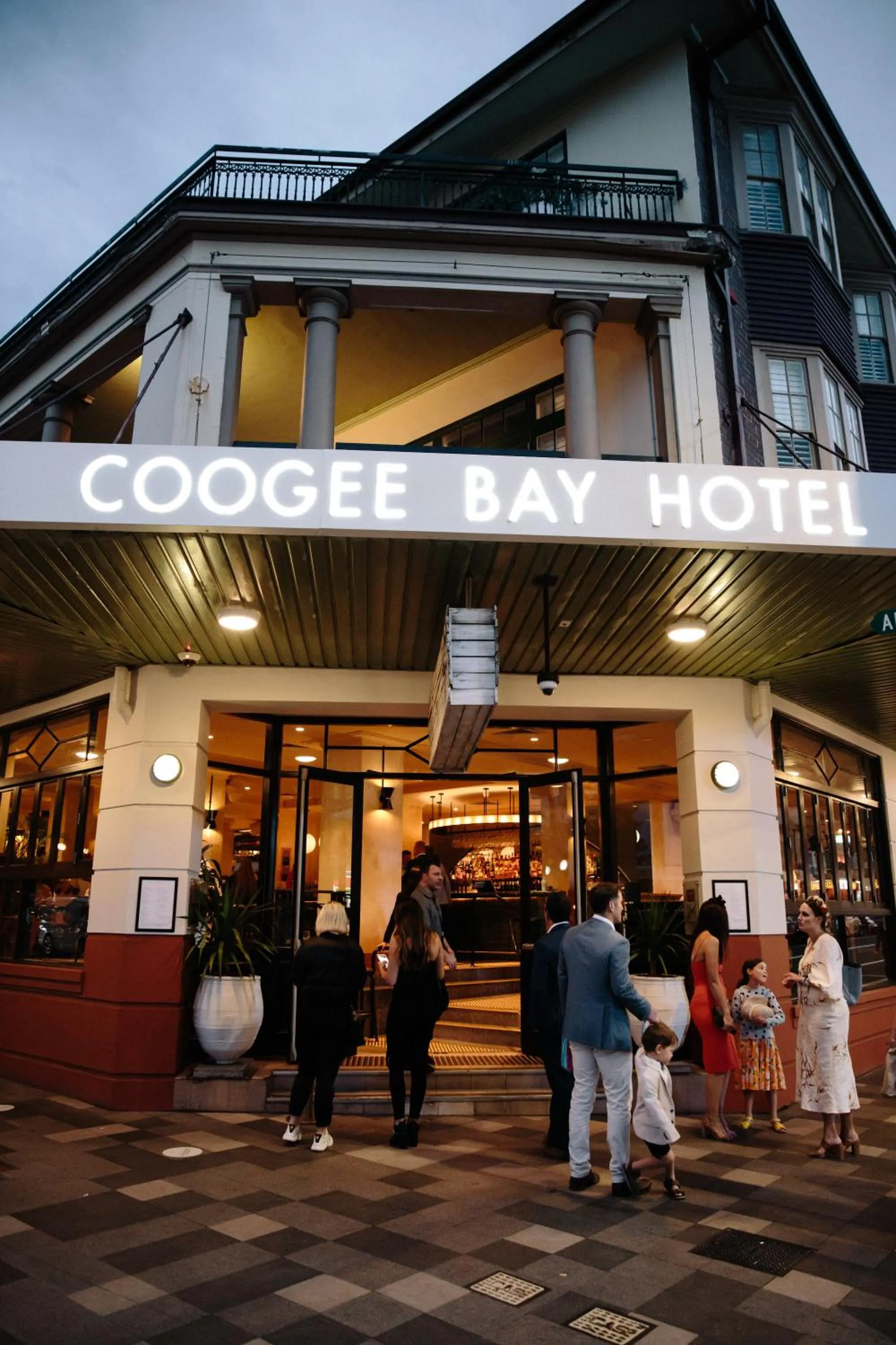 Property building in Coogee Bay Hotel