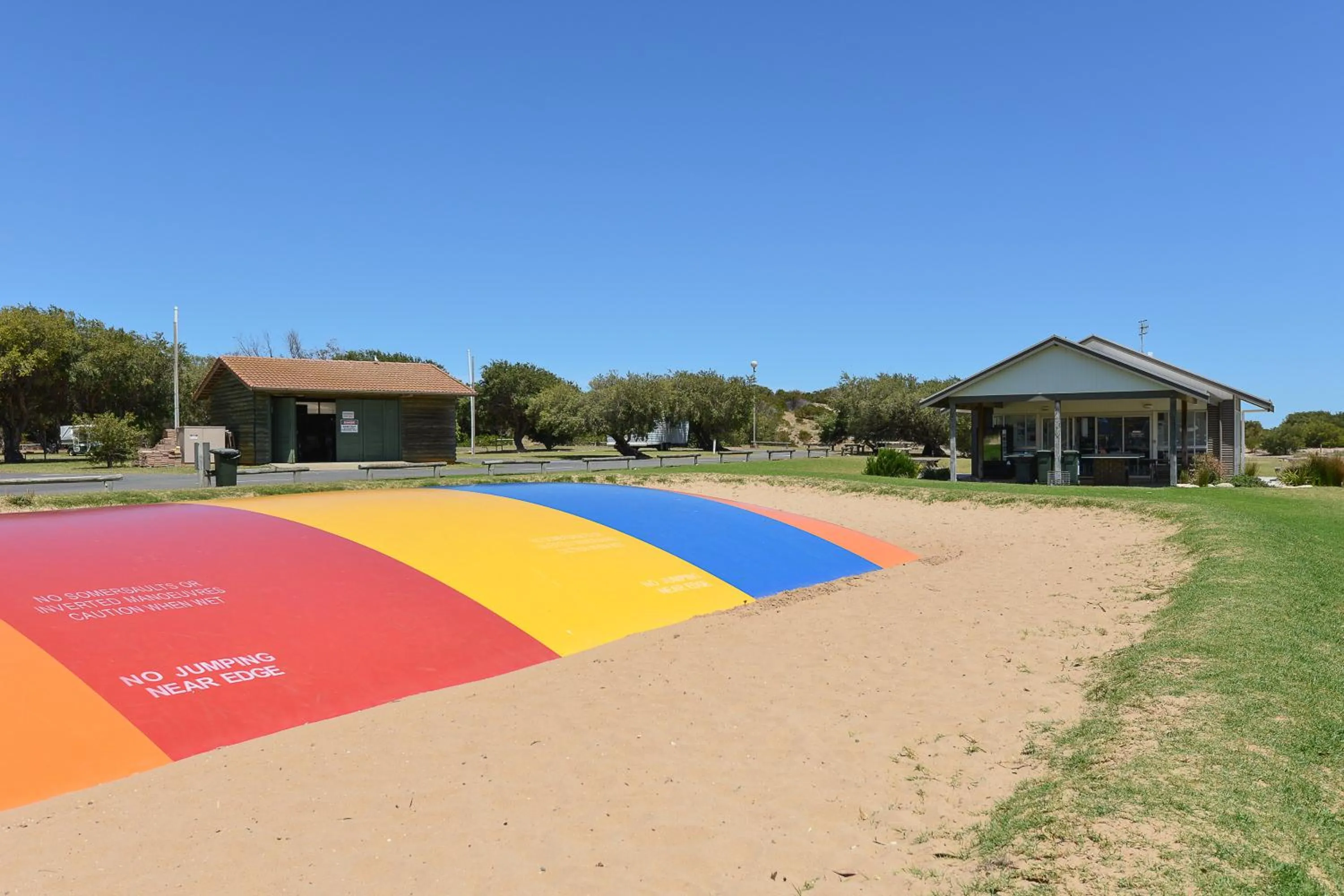 Children play ground in BIG4 Port Elliot Holiday Park