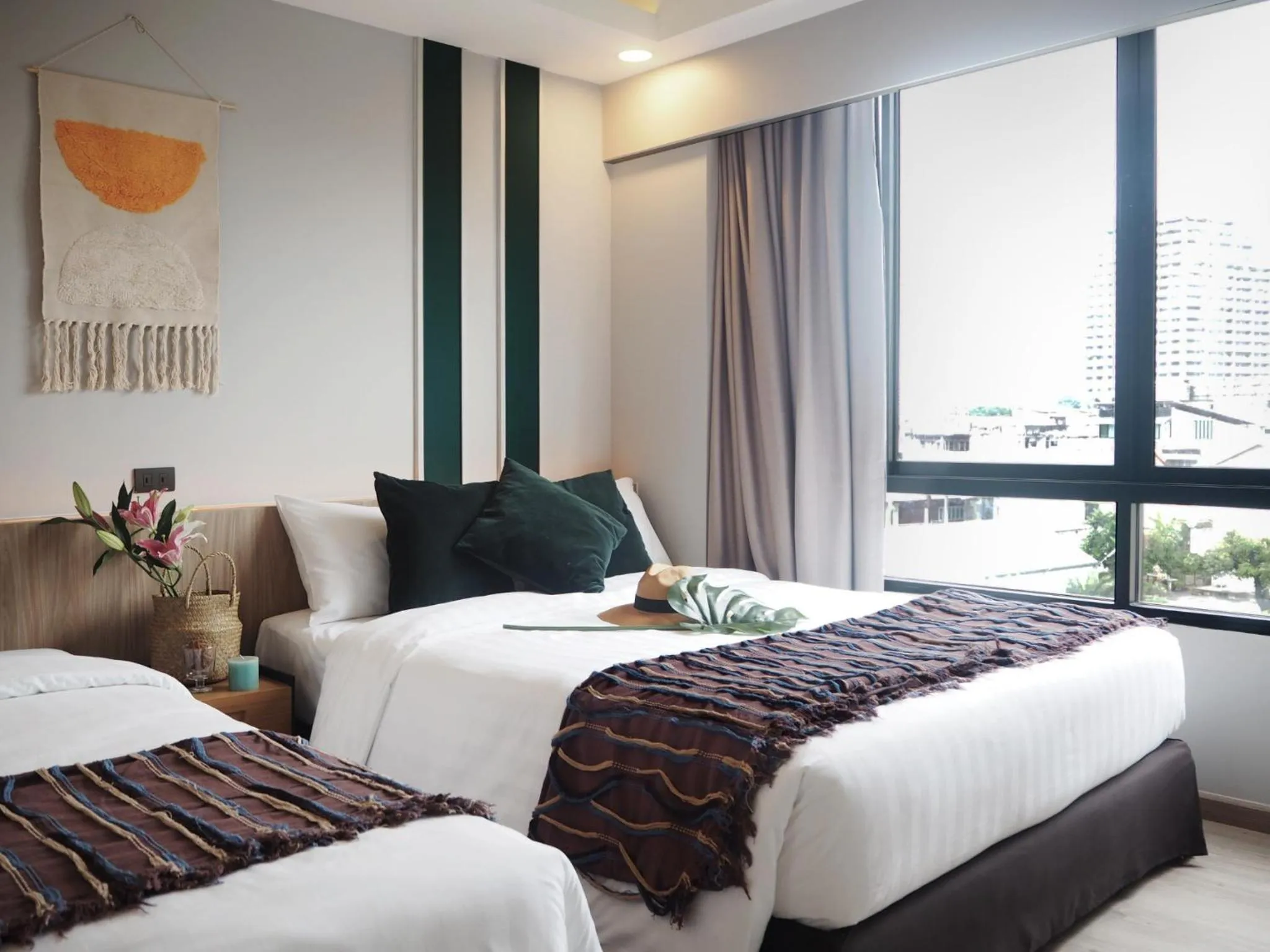 Bed in Darley Hotel Chiangmai