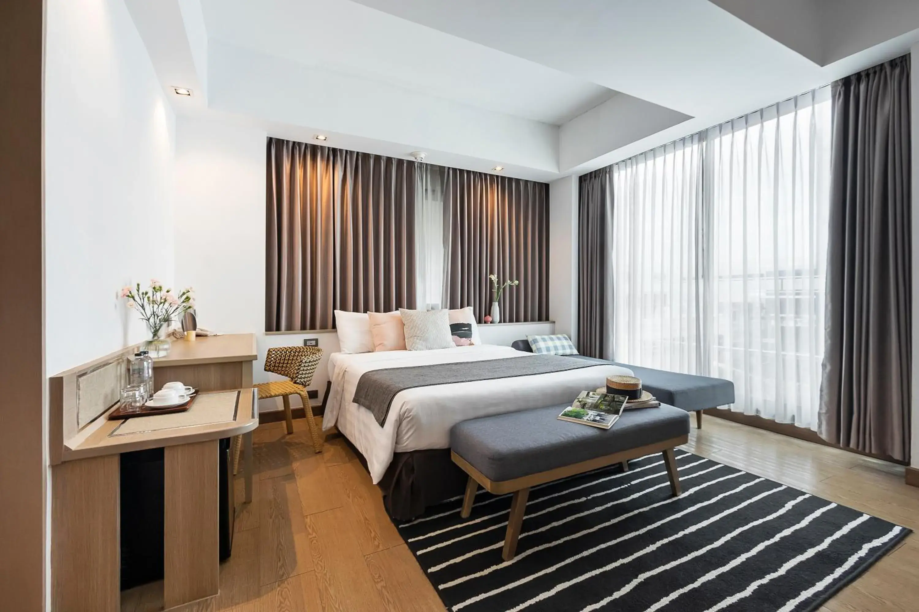 Deluxe Double Room in Darley Hotel Chiangmai Deluxe Double Room in Darley Hotel Chiangmai