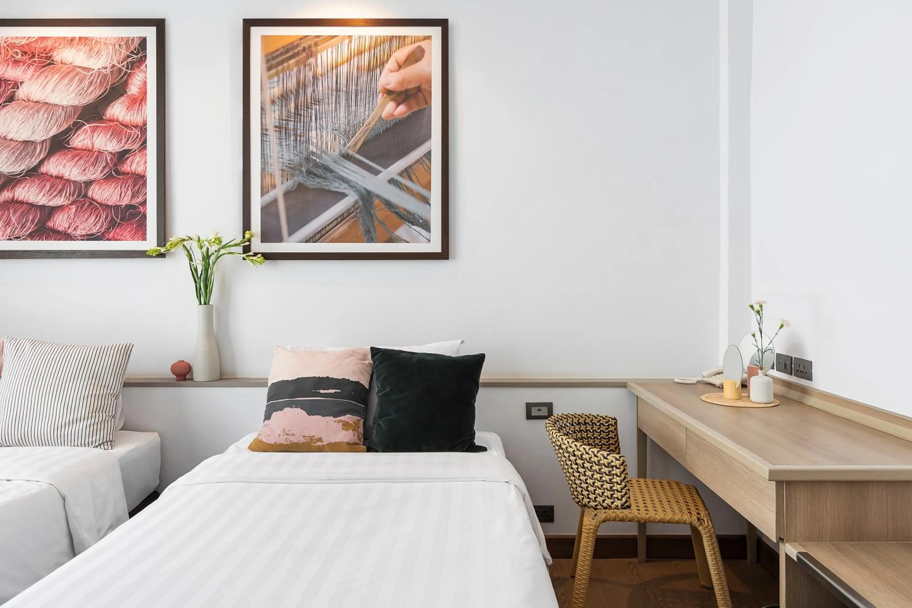 Bed in Darley Hotel Chiangmai