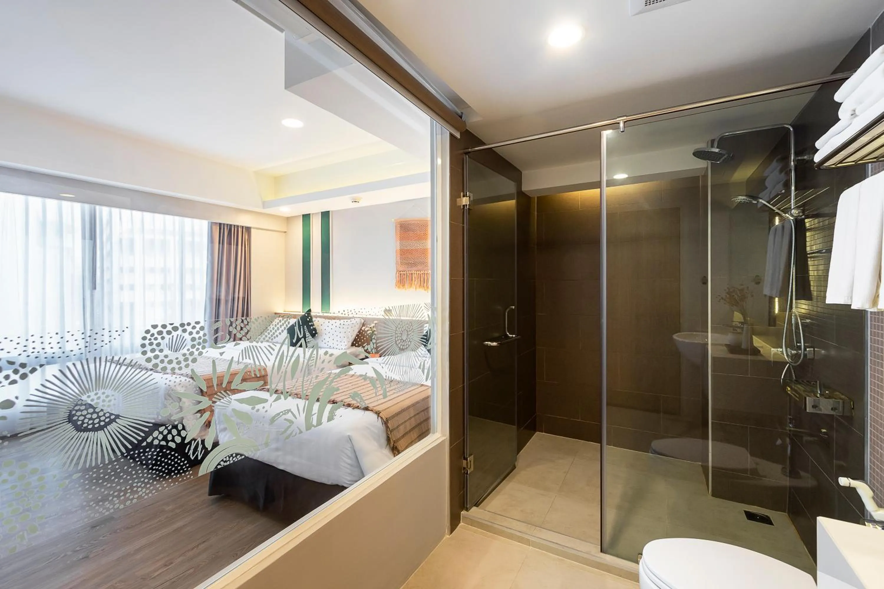 Bed in Darley Hotel Chiangmai