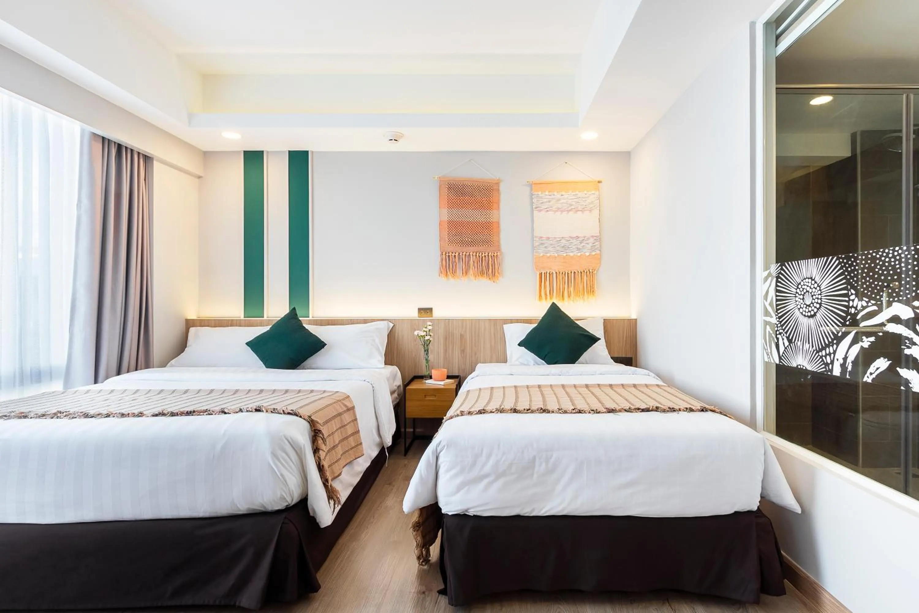 Bed in Darley Hotel Chiangmai