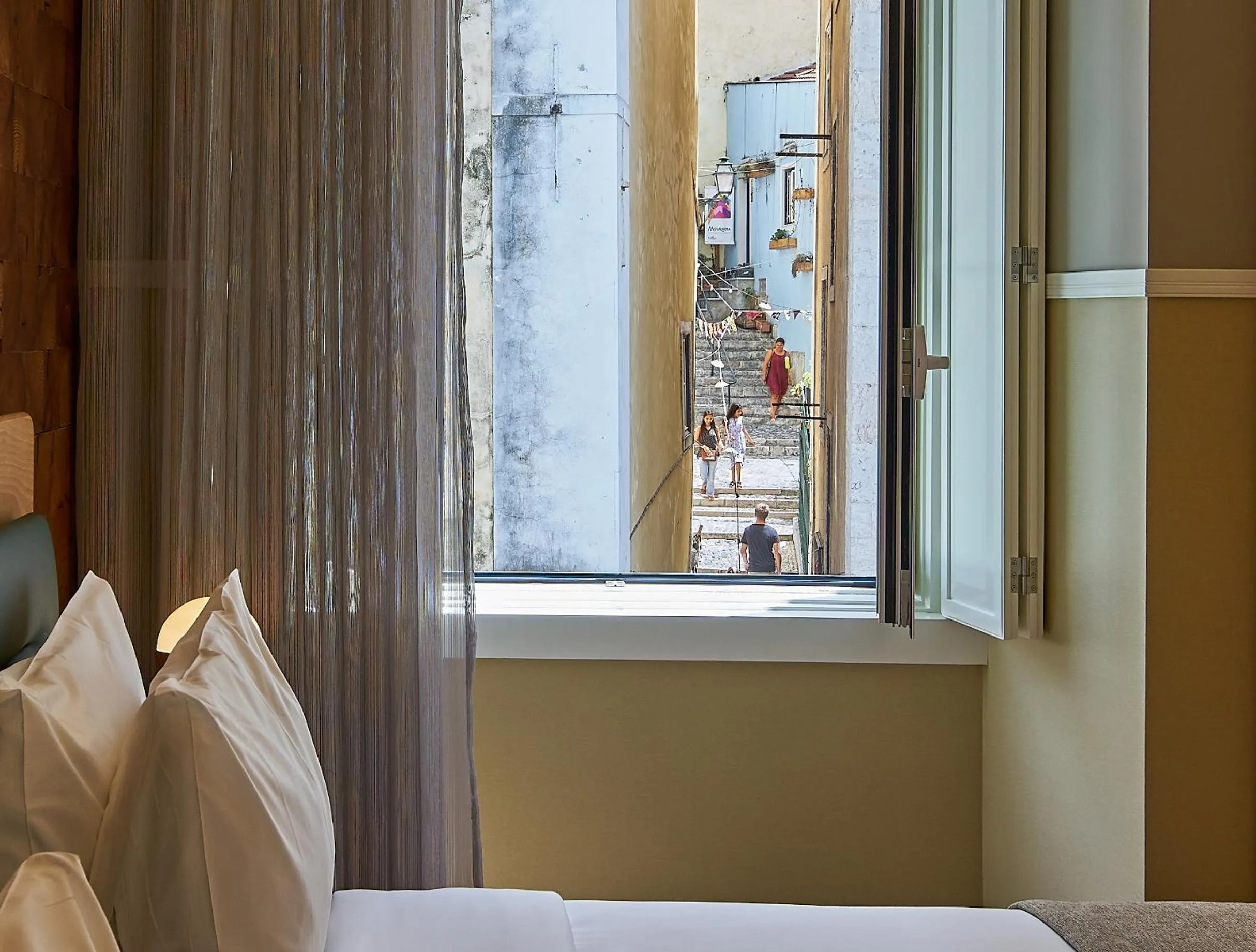 City view, Bed in My Story Hotel Tejo