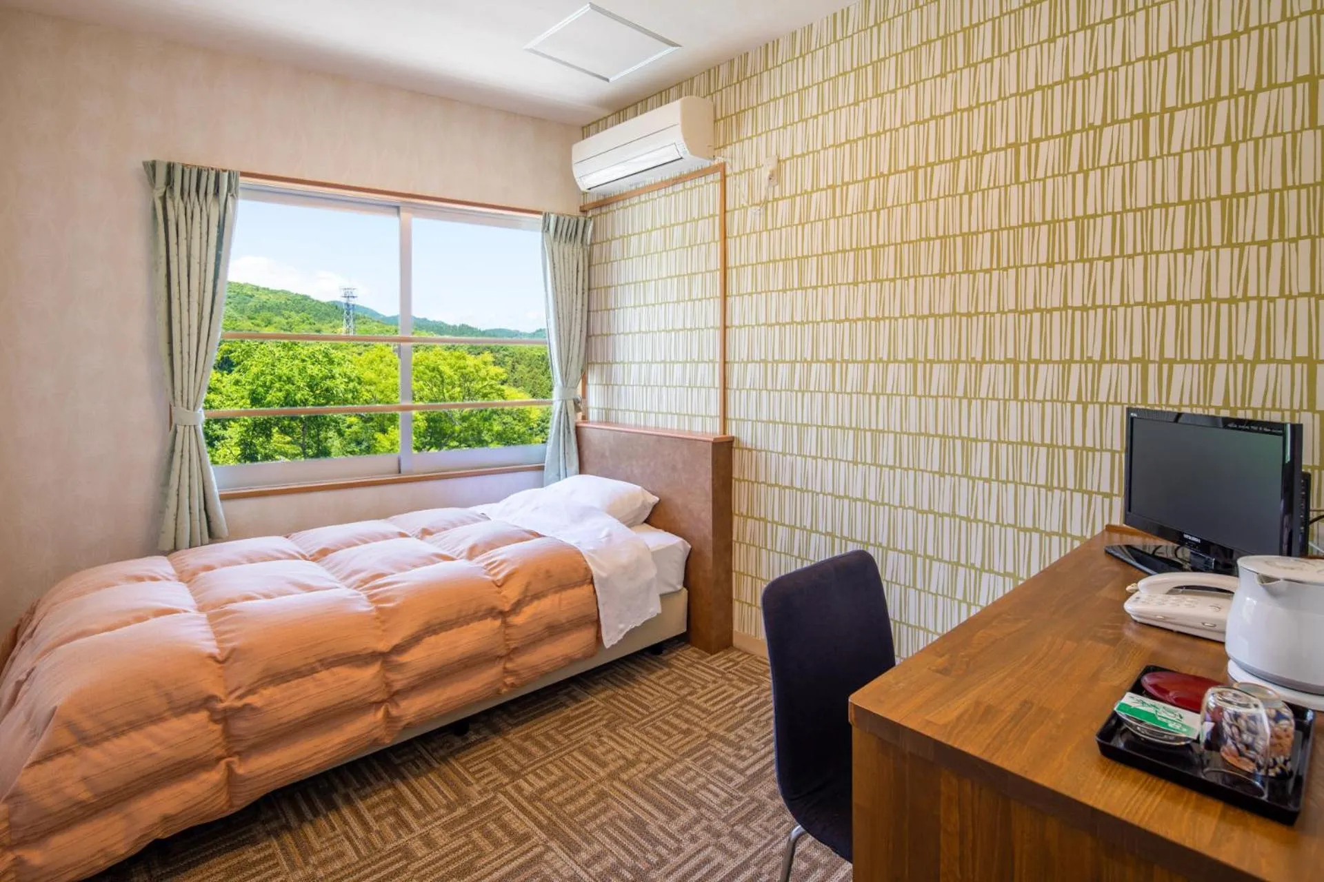 Bed in Stay View Ikaho