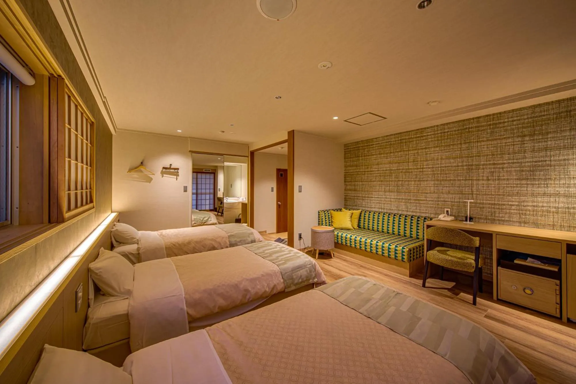 Bed in Stay View Ikaho