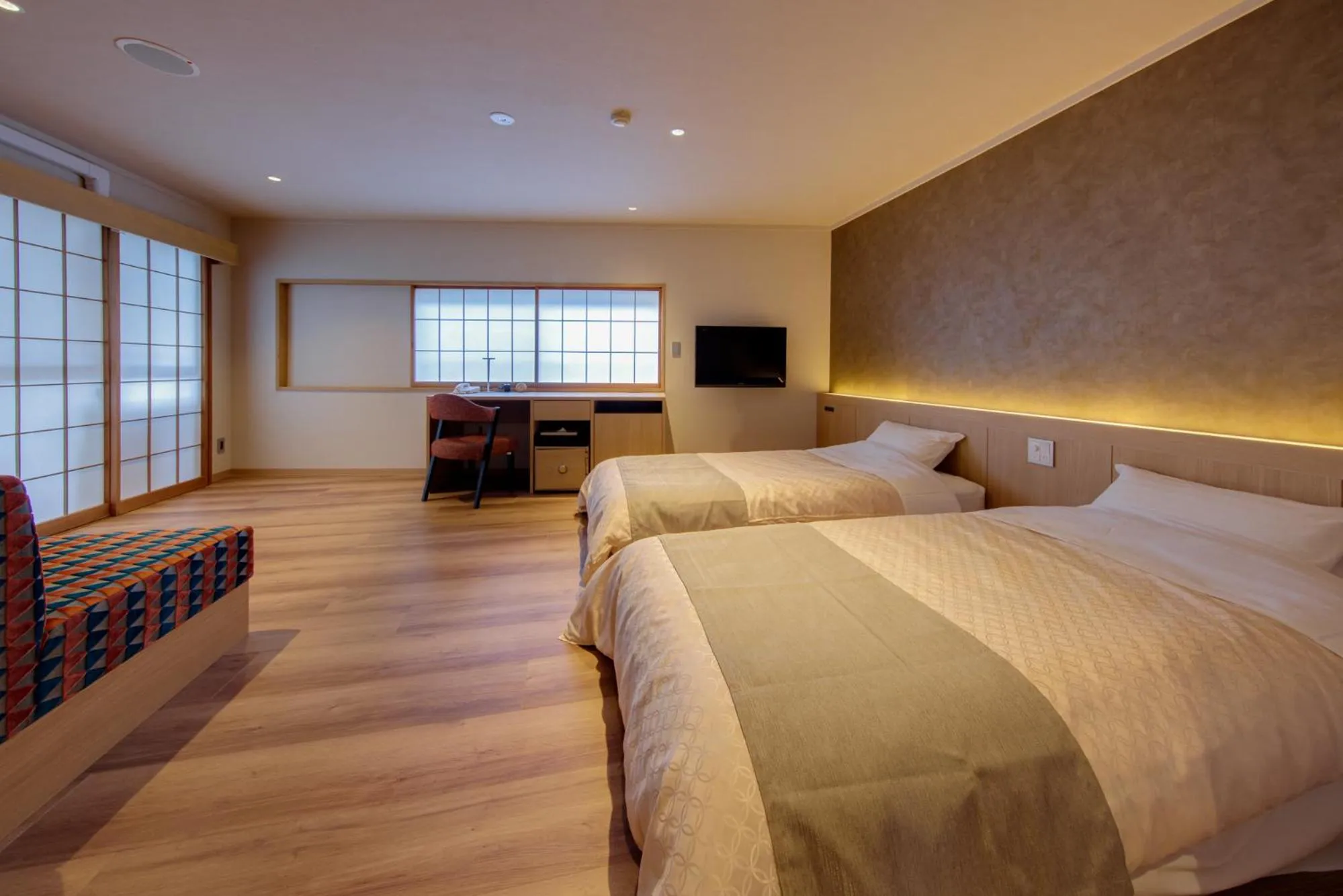 Bed in Stay View Ikaho