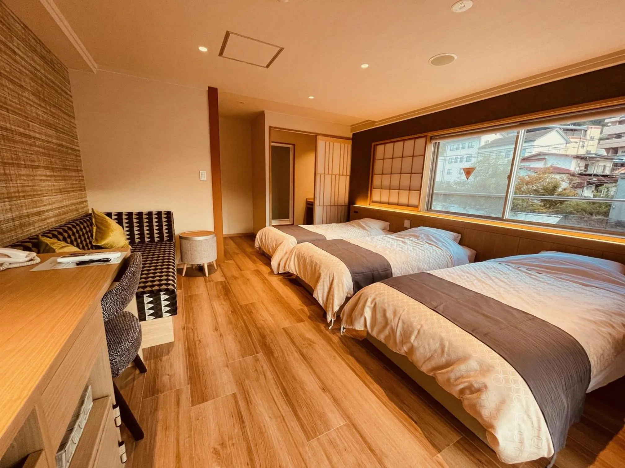 Bed in Stay View Ikaho