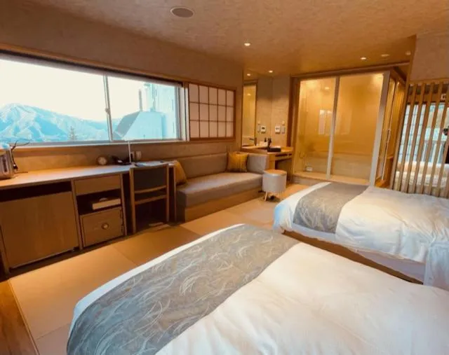 Bed in Stay View Ikaho