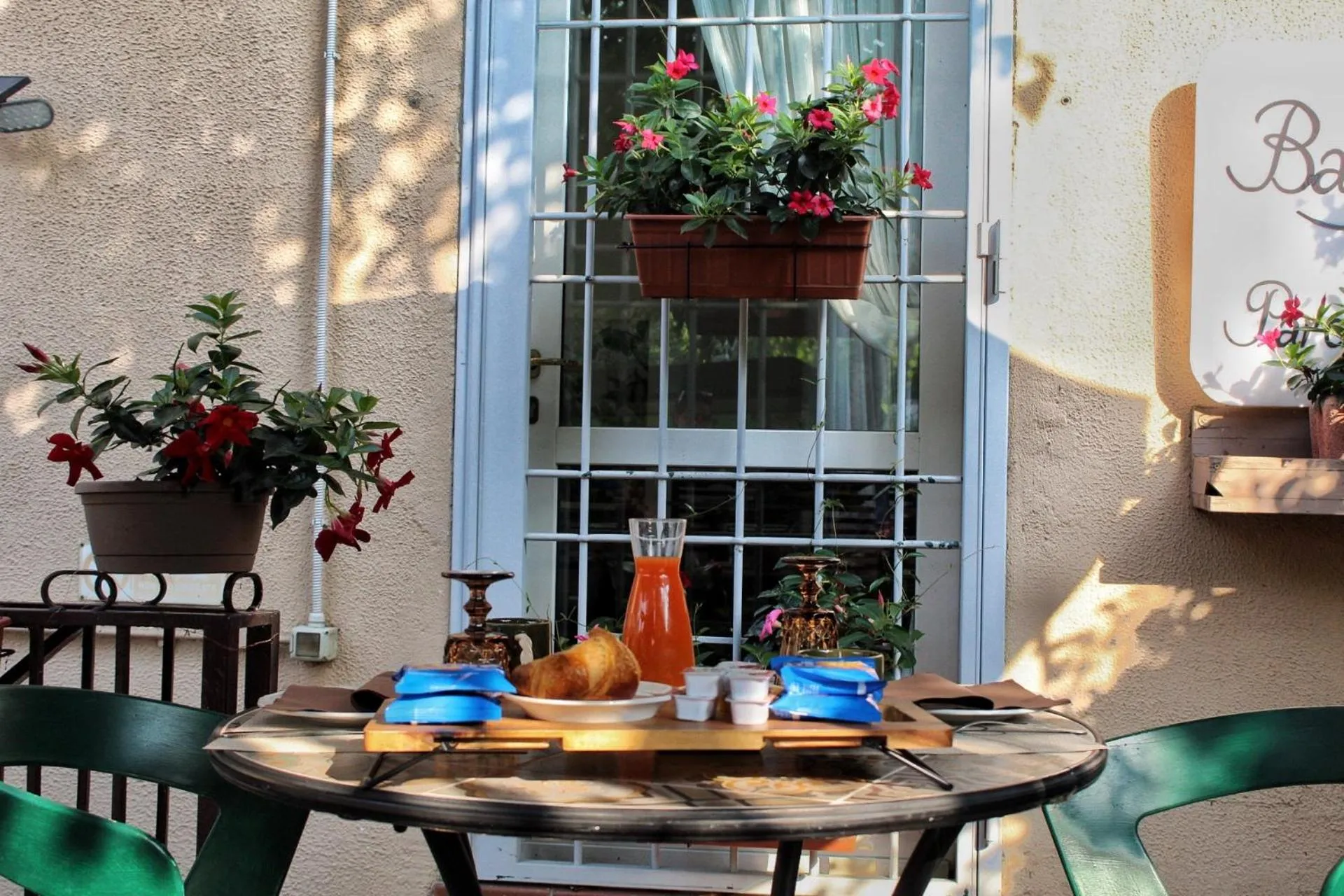 Continental breakfast in Baby Hotel