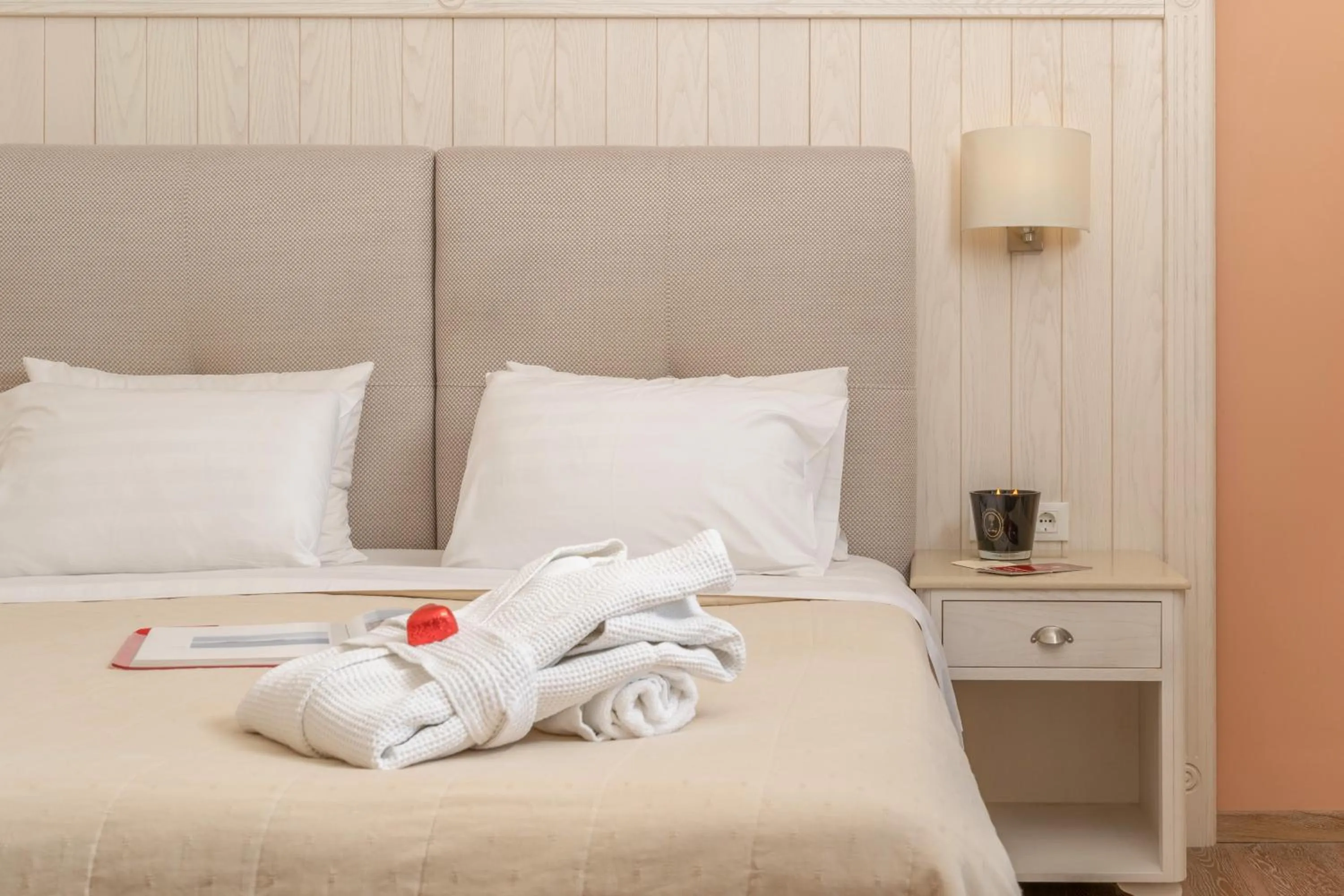 Bed in Art Hotel Debono