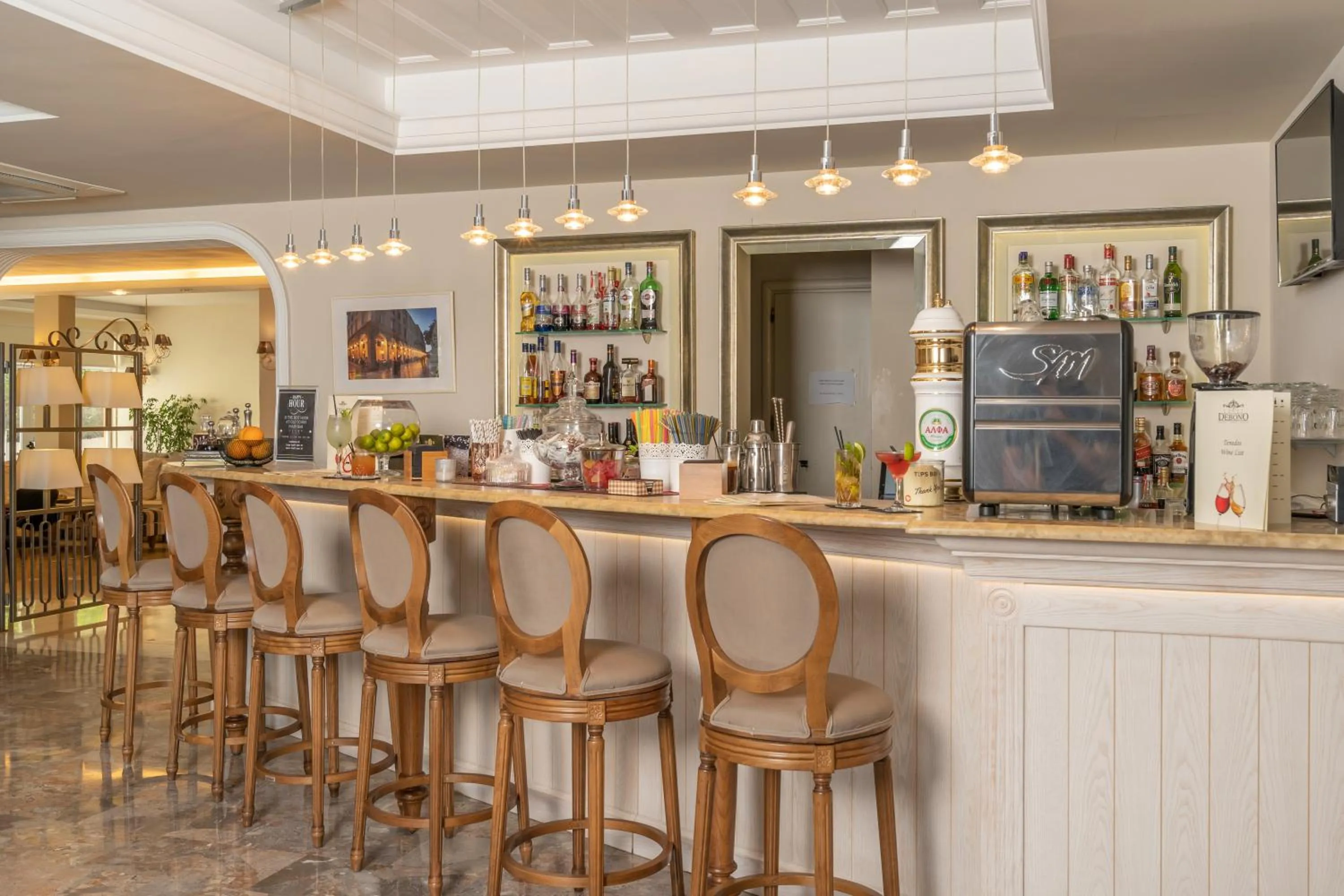 Lounge or bar in Art Hotel Debono