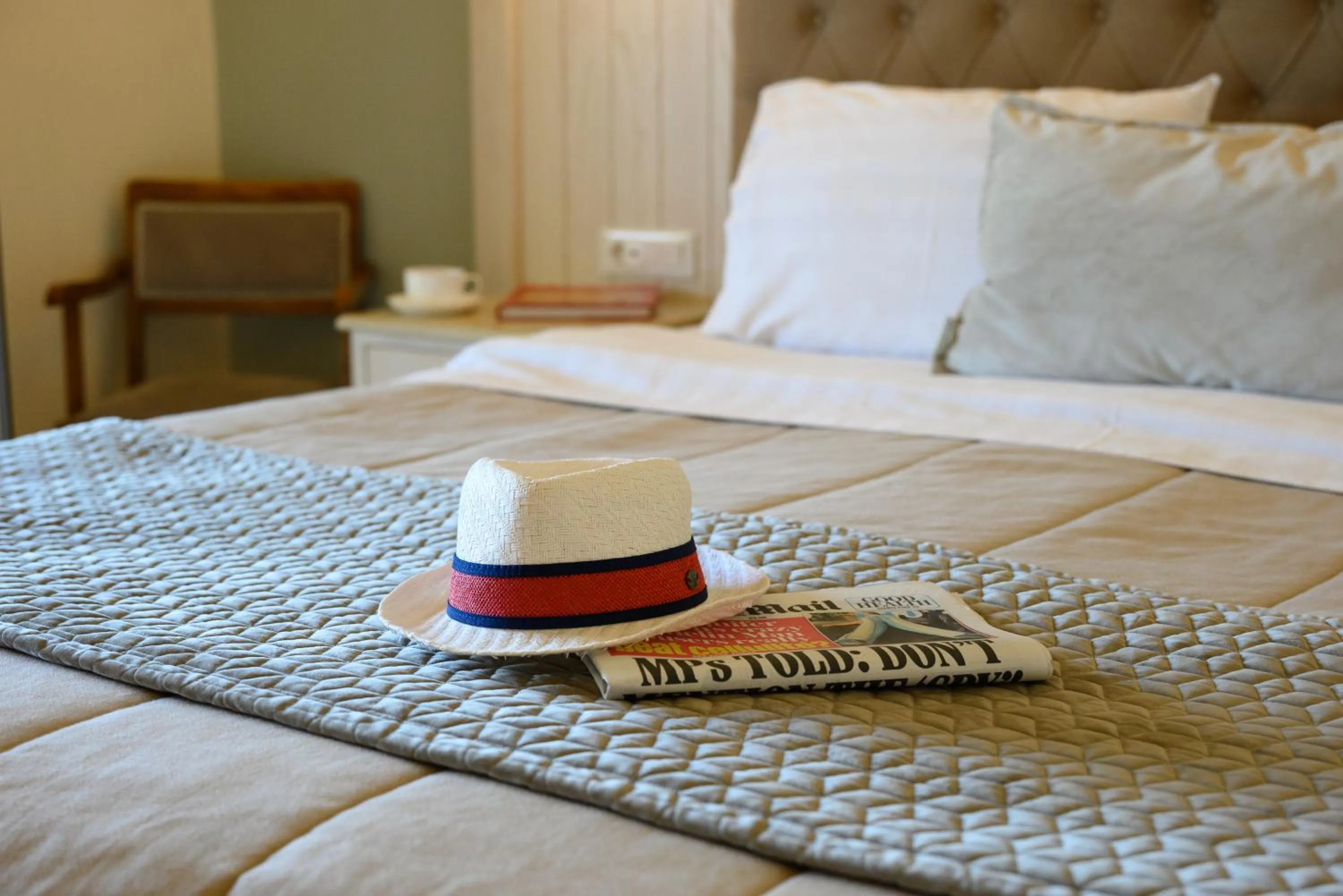 Bed in Art Hotel Debono