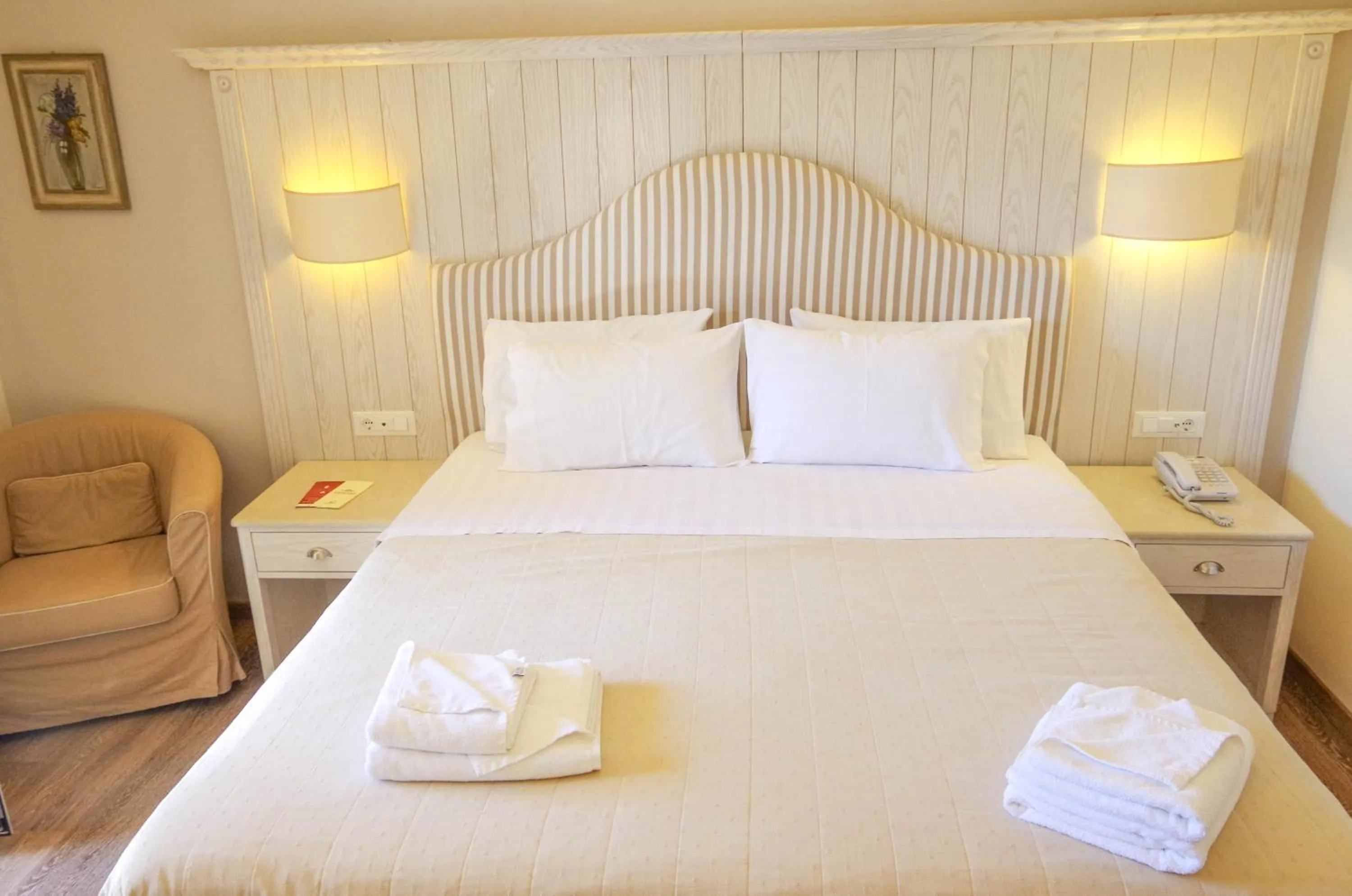 Bed in Art Hotel Debono